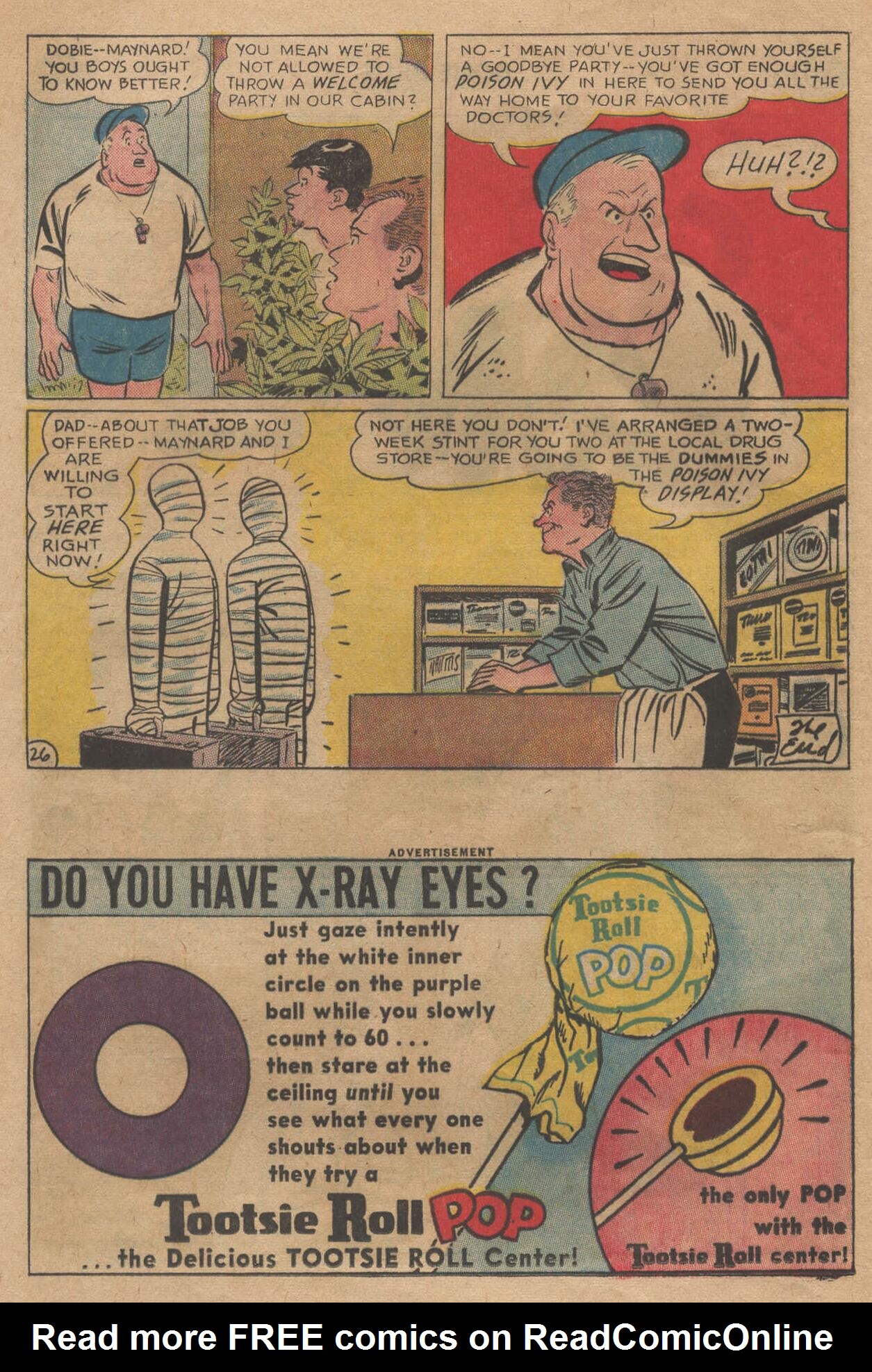 Read online Many Loves of Dobie Gillis comic -  Issue #15 - 34