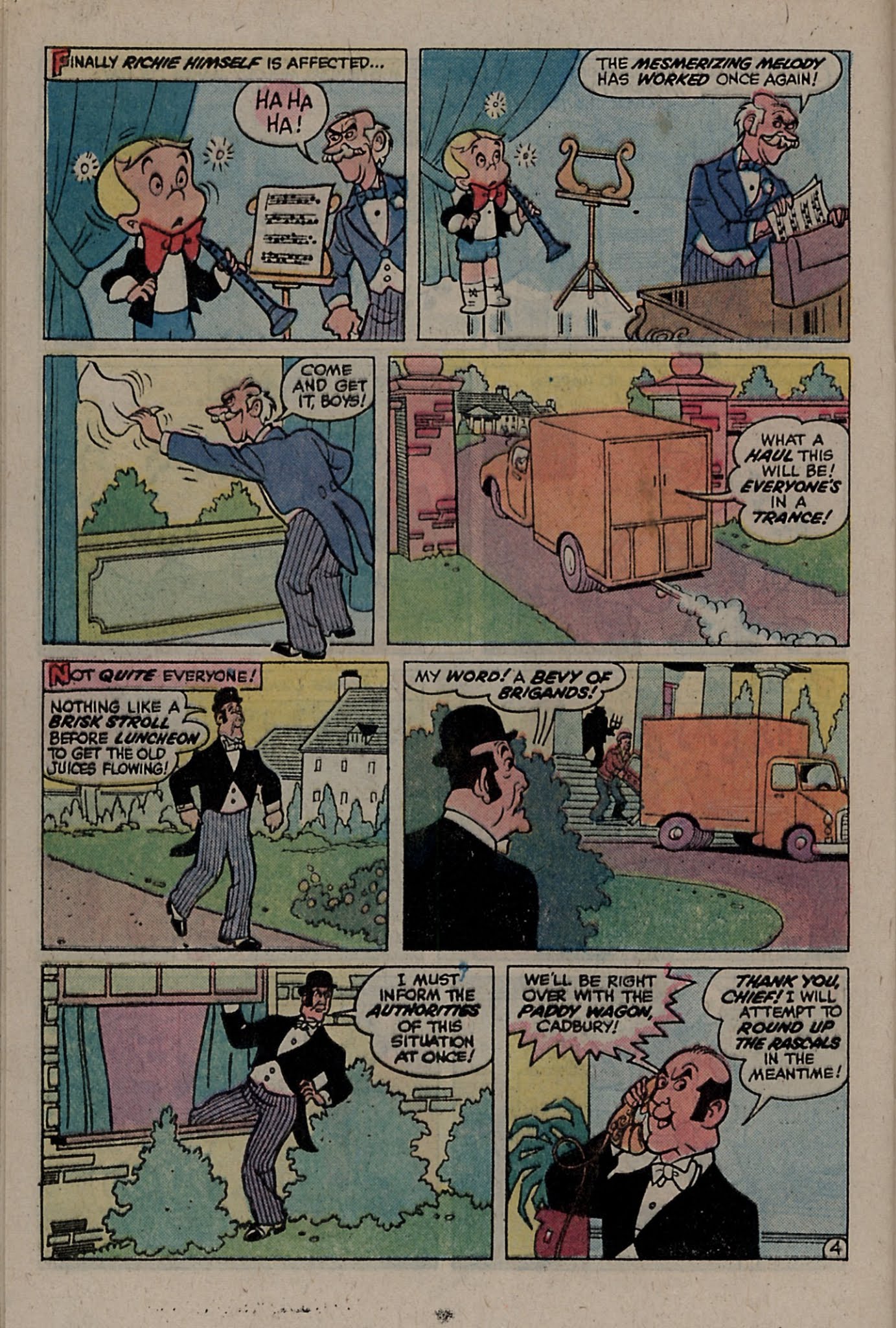 Read online Richie Rich & Dollar the Dog comic -  Issue #7 - 32