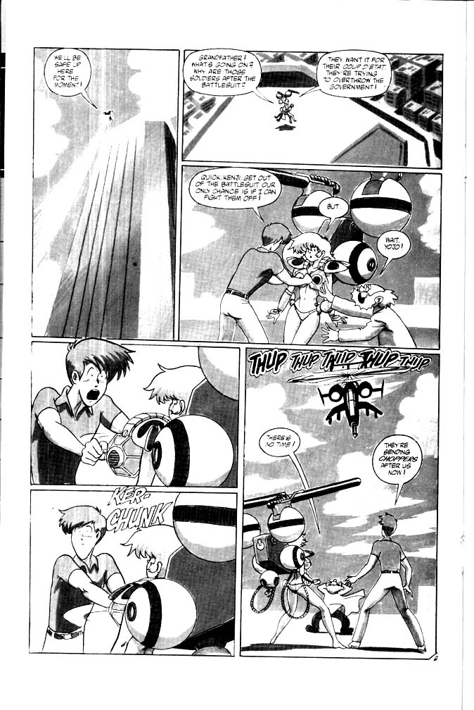 Read online Metal Bikini (1990) comic -  Issue #6 - 8