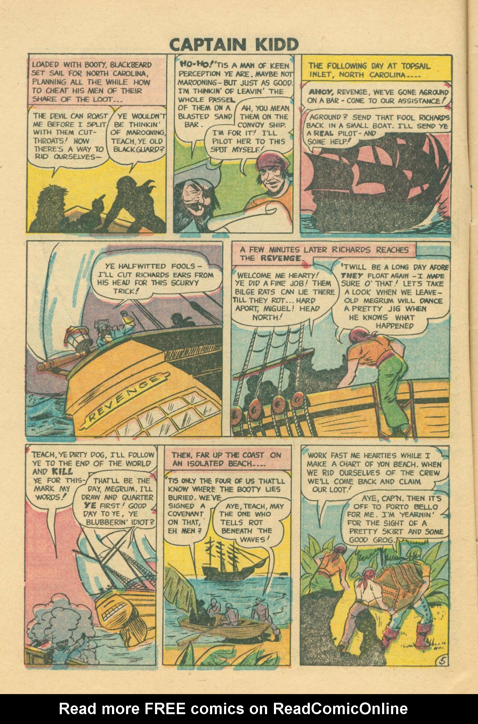 Read online Captain Kidd comic -  Issue #24 - 6
