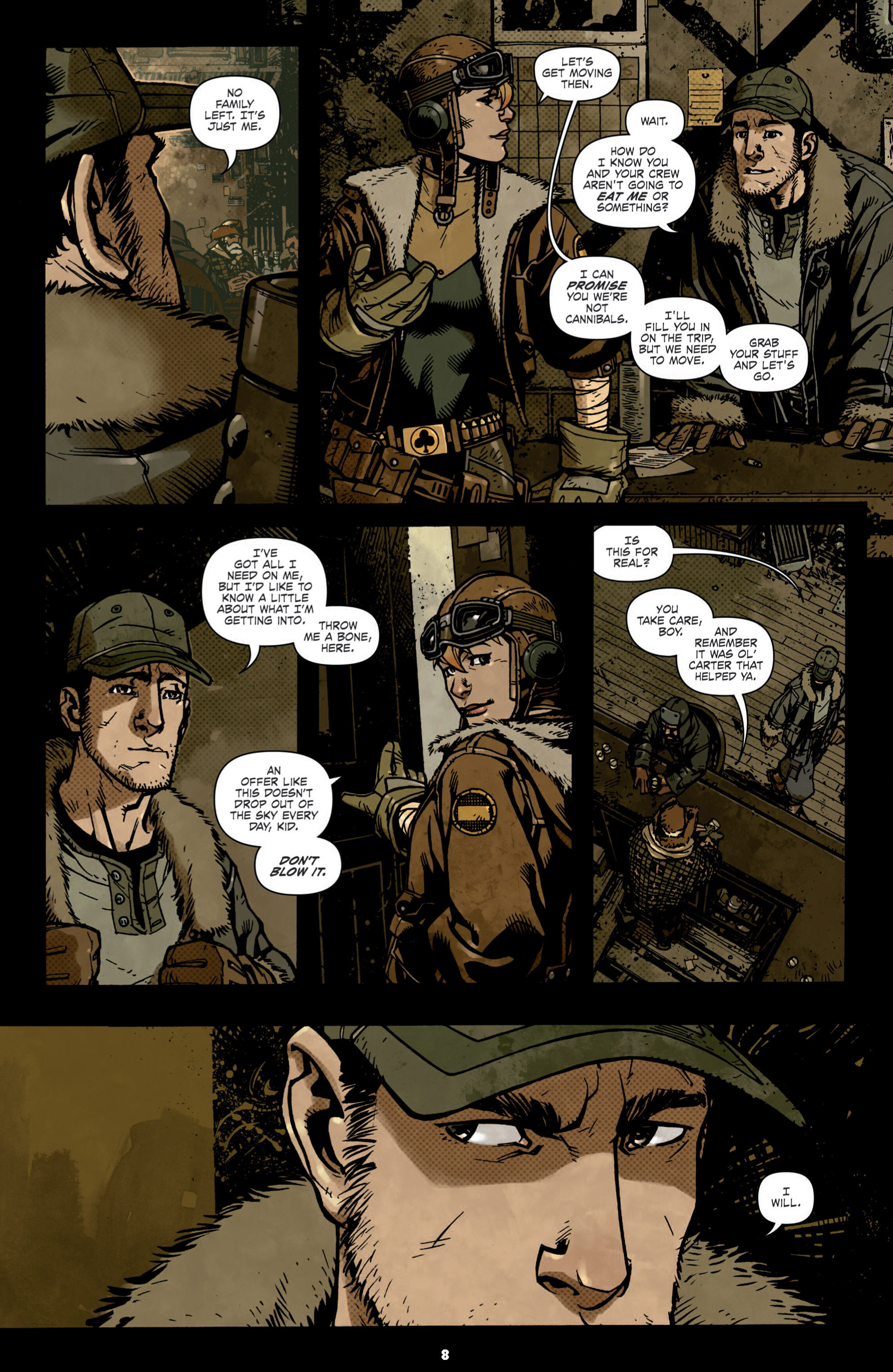 Read online Wild Blue Yonder comic -  Issue #1 - 11