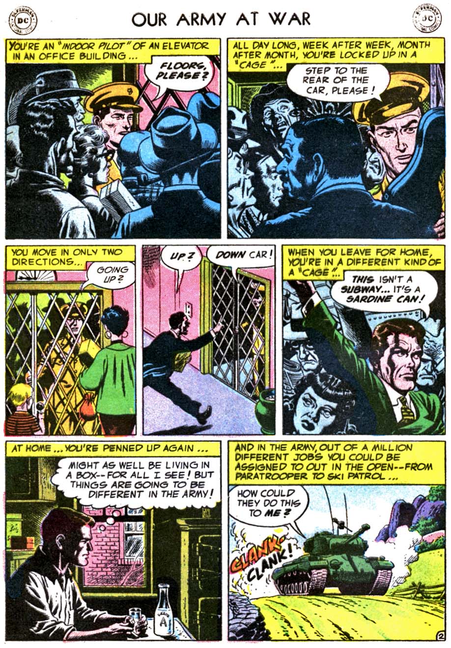 Read online Our Army at War (1952) comic -  Issue #39 - 4