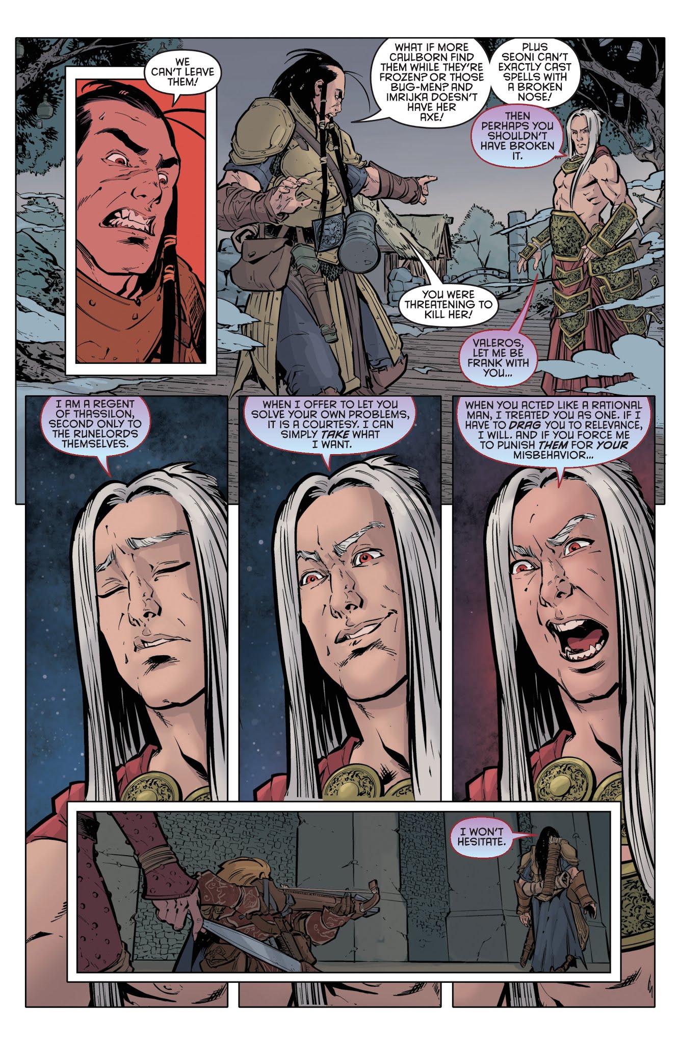 Read online Pathfinder: Spiral Of Bones comic -  Issue #5 - 13