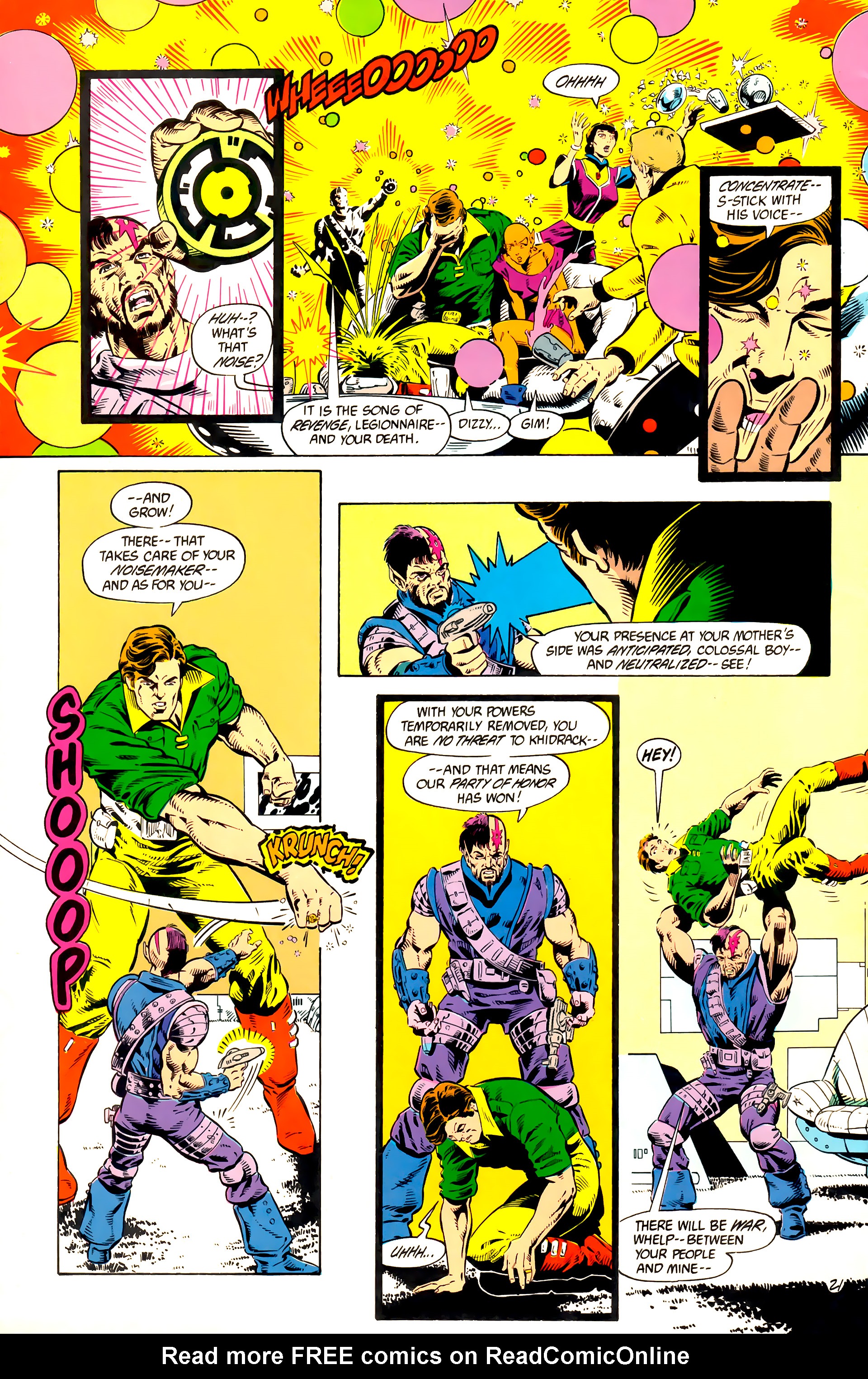 Read online Legion of Super-Heroes (1984) comic -  Issue #10 - 23