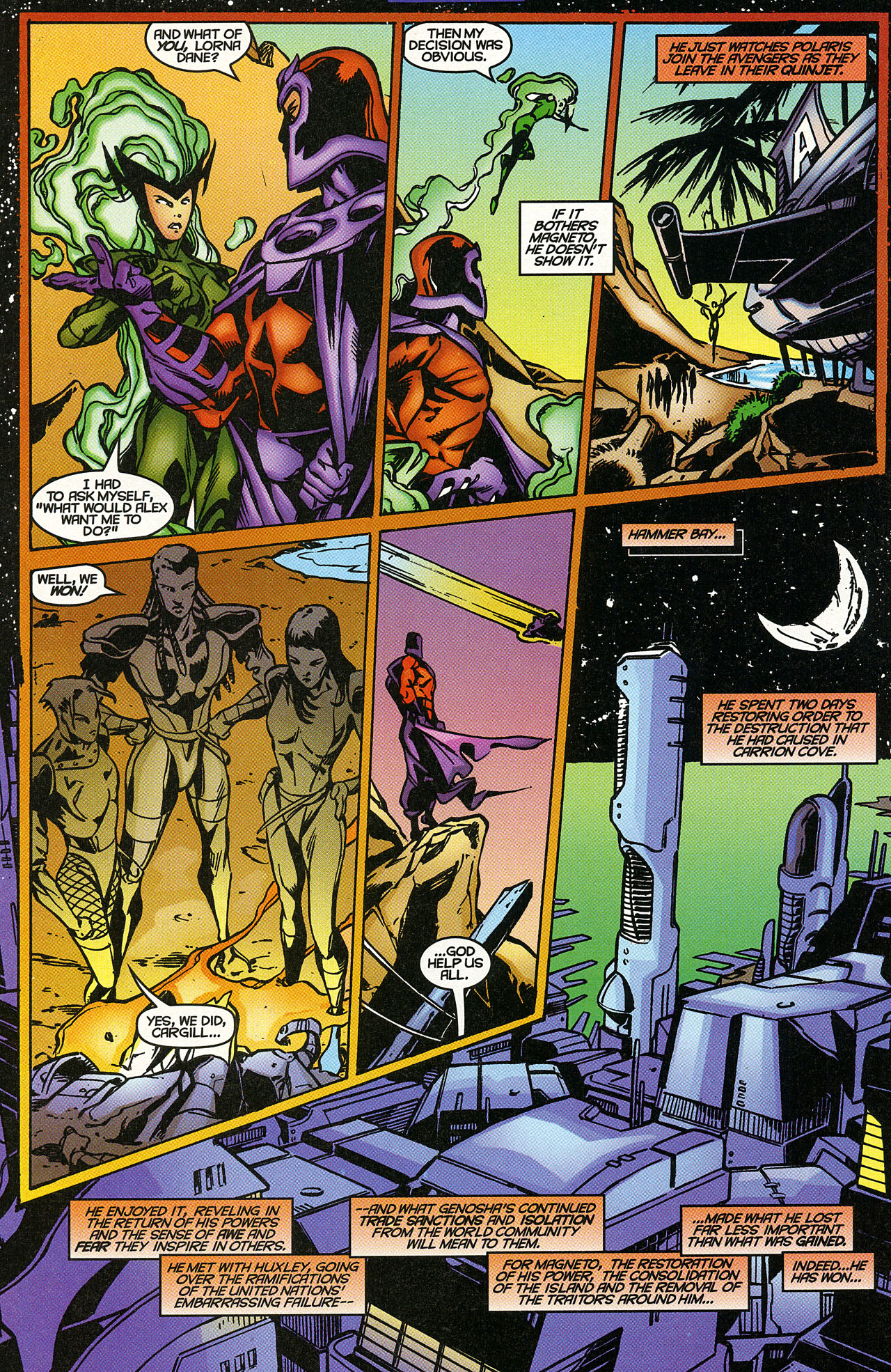 Read online Magneto: Dark Seduction comic -  Issue #4 - 22