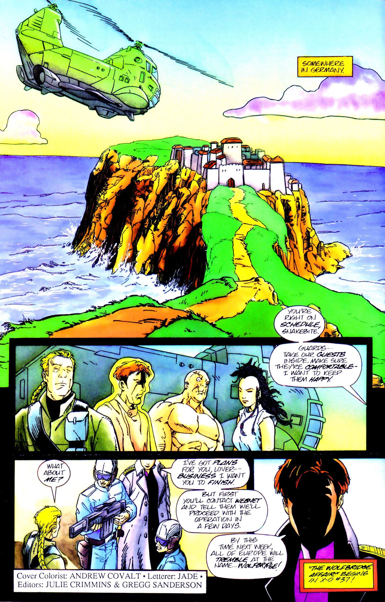 Read online X-O Manowar (1992) comic -  Issue #0.5 - 15