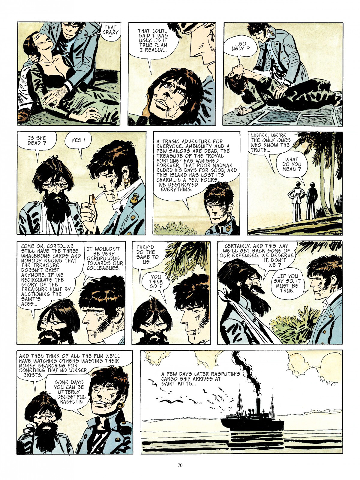 Read online Corto Maltese comic -  Issue # TPB 4 - 60