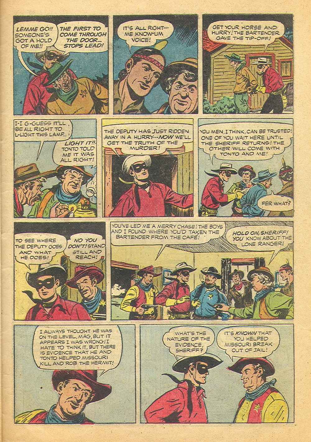 Read online The Lone Ranger (1948) comic -  Issue #13 - 39