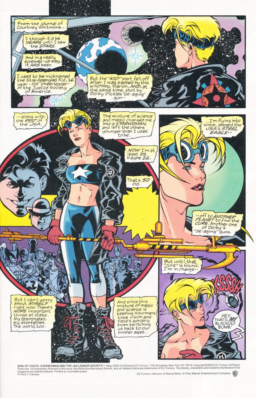 Sins of Youth issue Starwoman & The JSA Jr. - Page 3