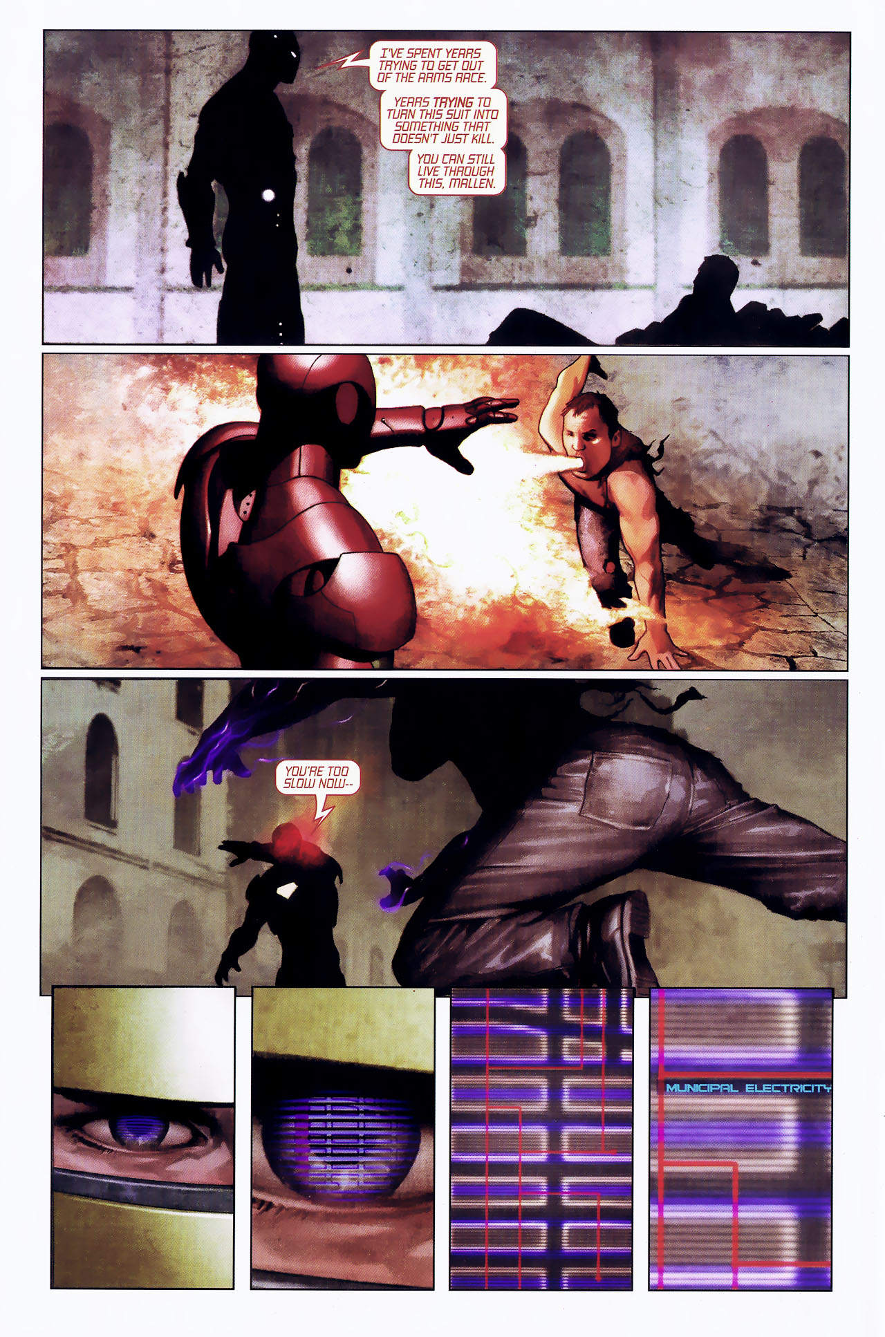 Read online Iron Man: Extremis Director's Cut comic -  Issue #6 - 10