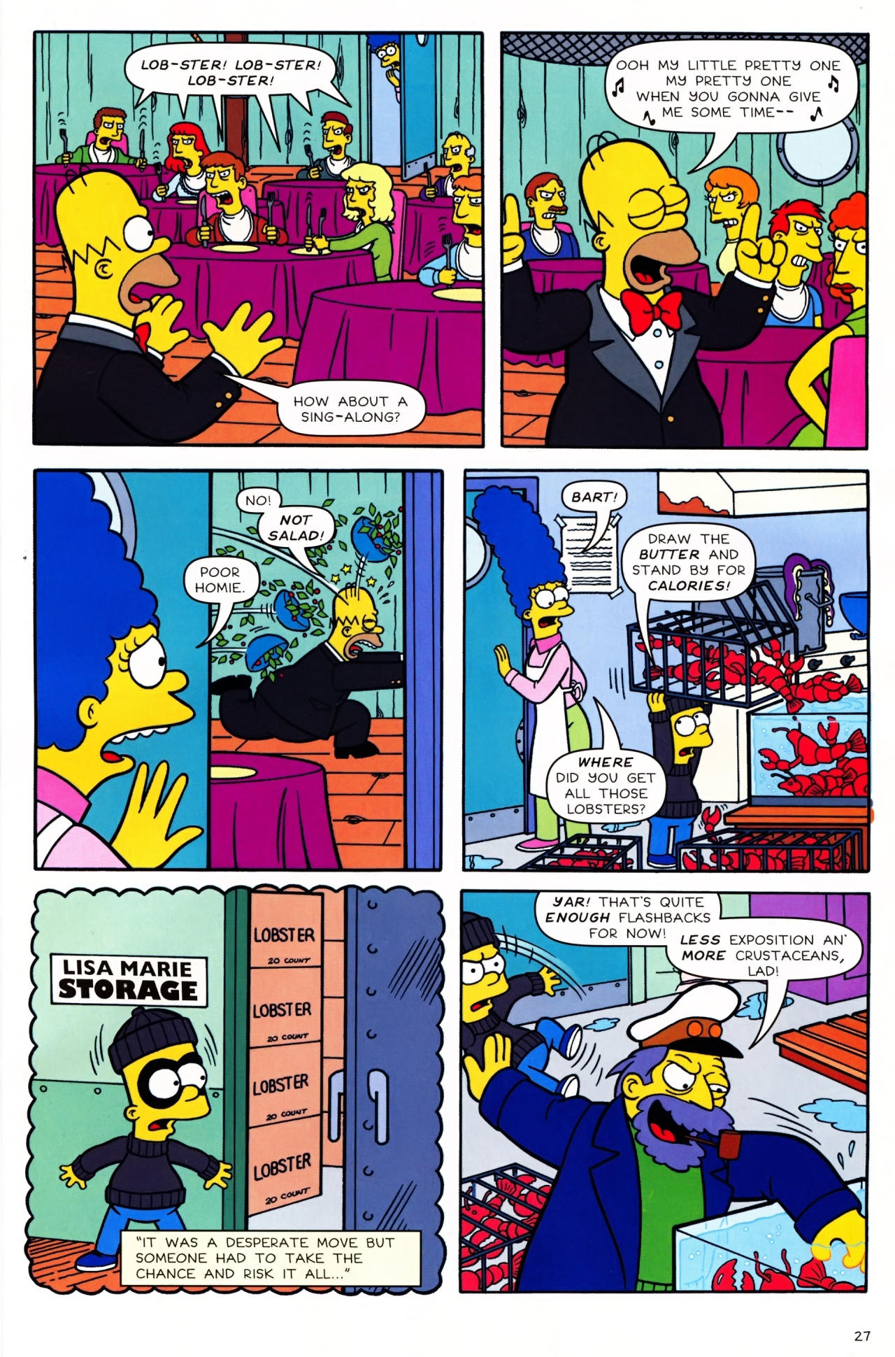 Read online Simpsons Comics comic -  Issue #142 - 28