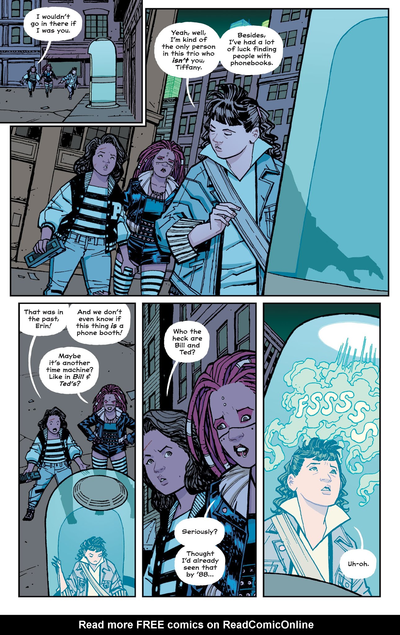 Read online Paper Girls comic -  Issue #23 - 6