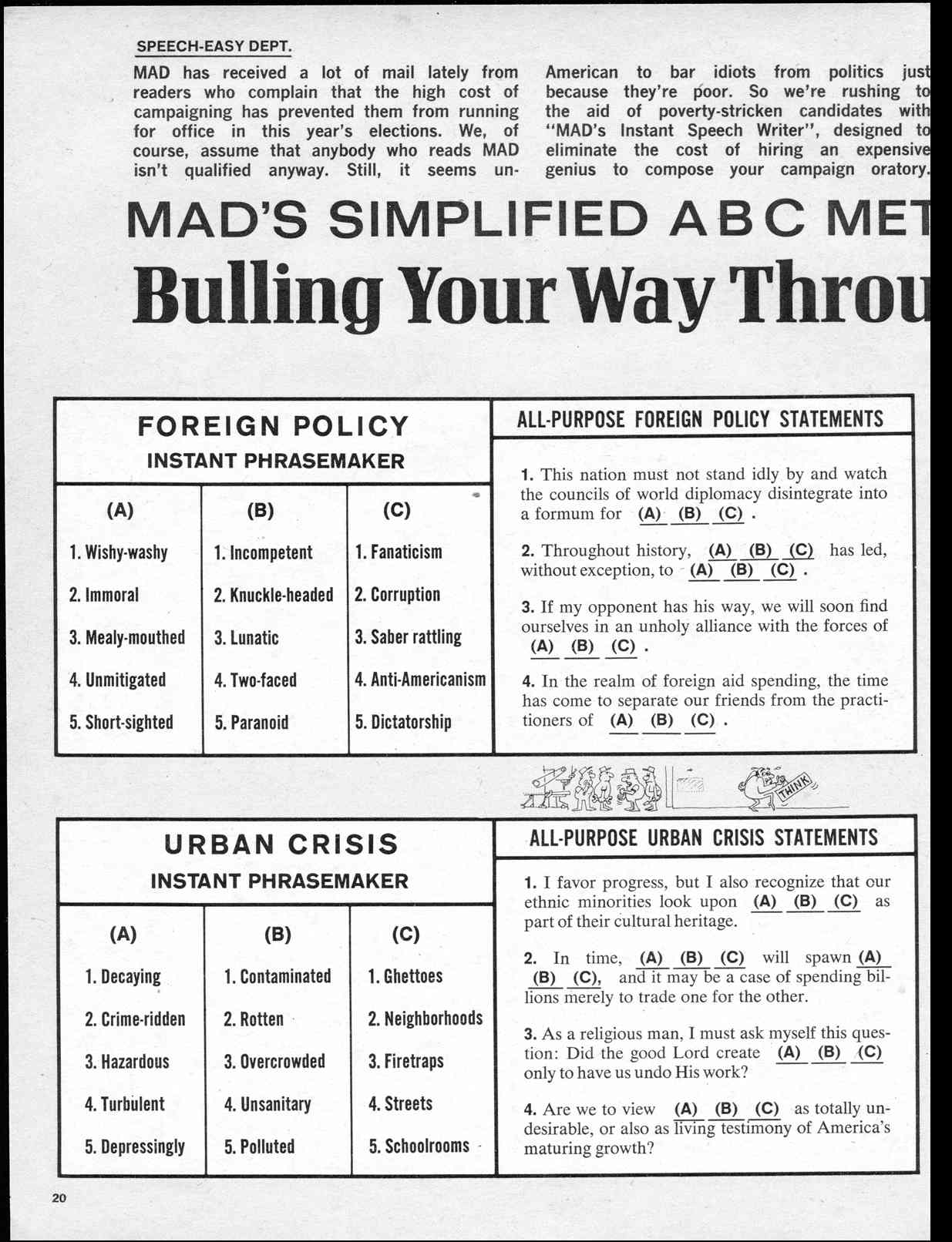 Read online MAD comic -  Issue #155 - 22