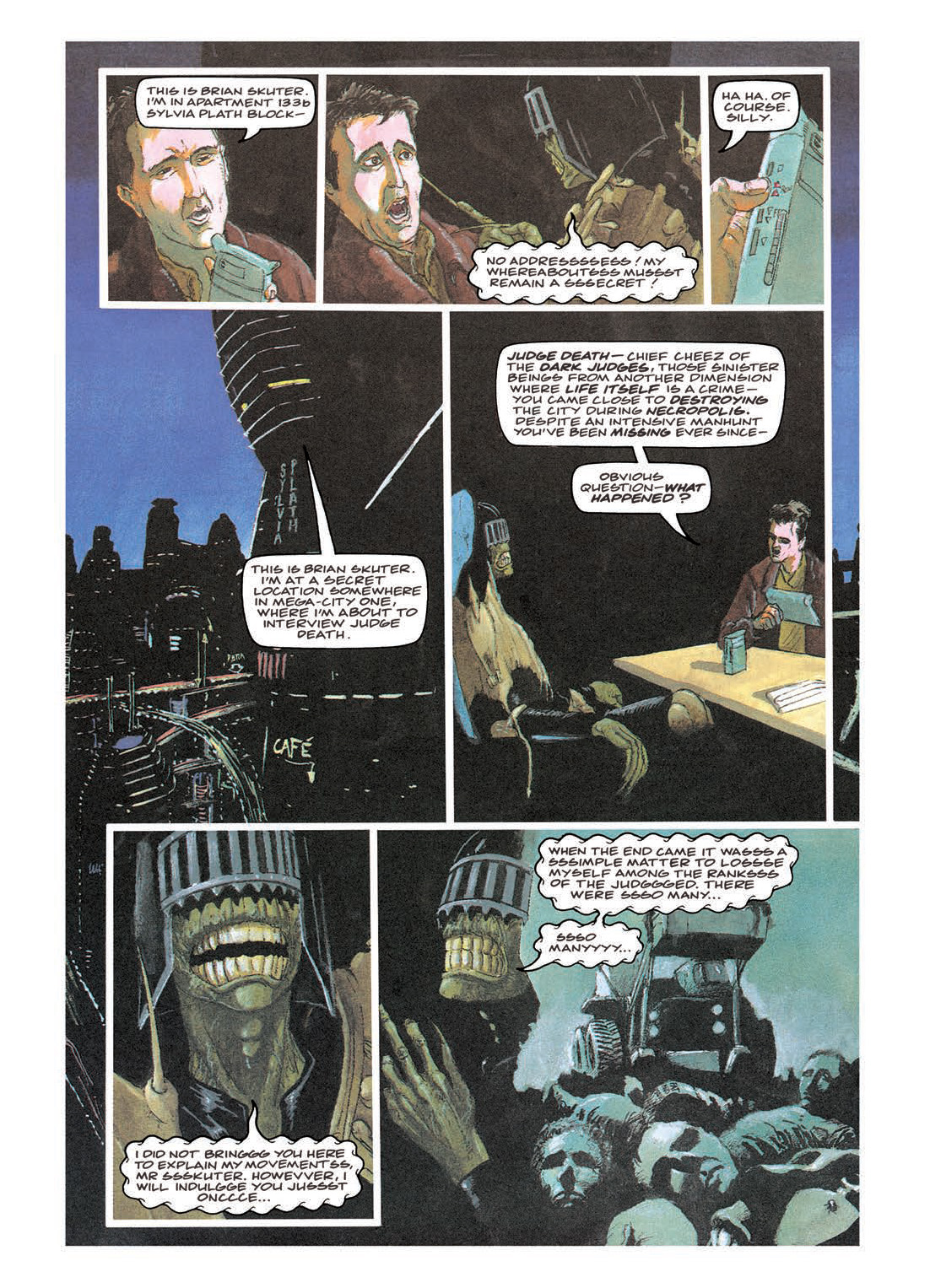 Read online Judge Death comic -  Issue # TPB Young Death - Boyhood of a Superfiend - 12
