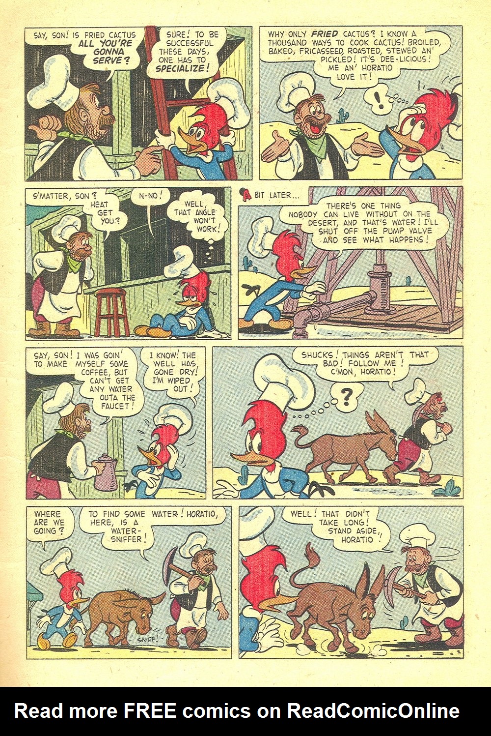 Read online Walter Lantz Woody Woodpecker (1952) comic -  Issue #36 - 7
