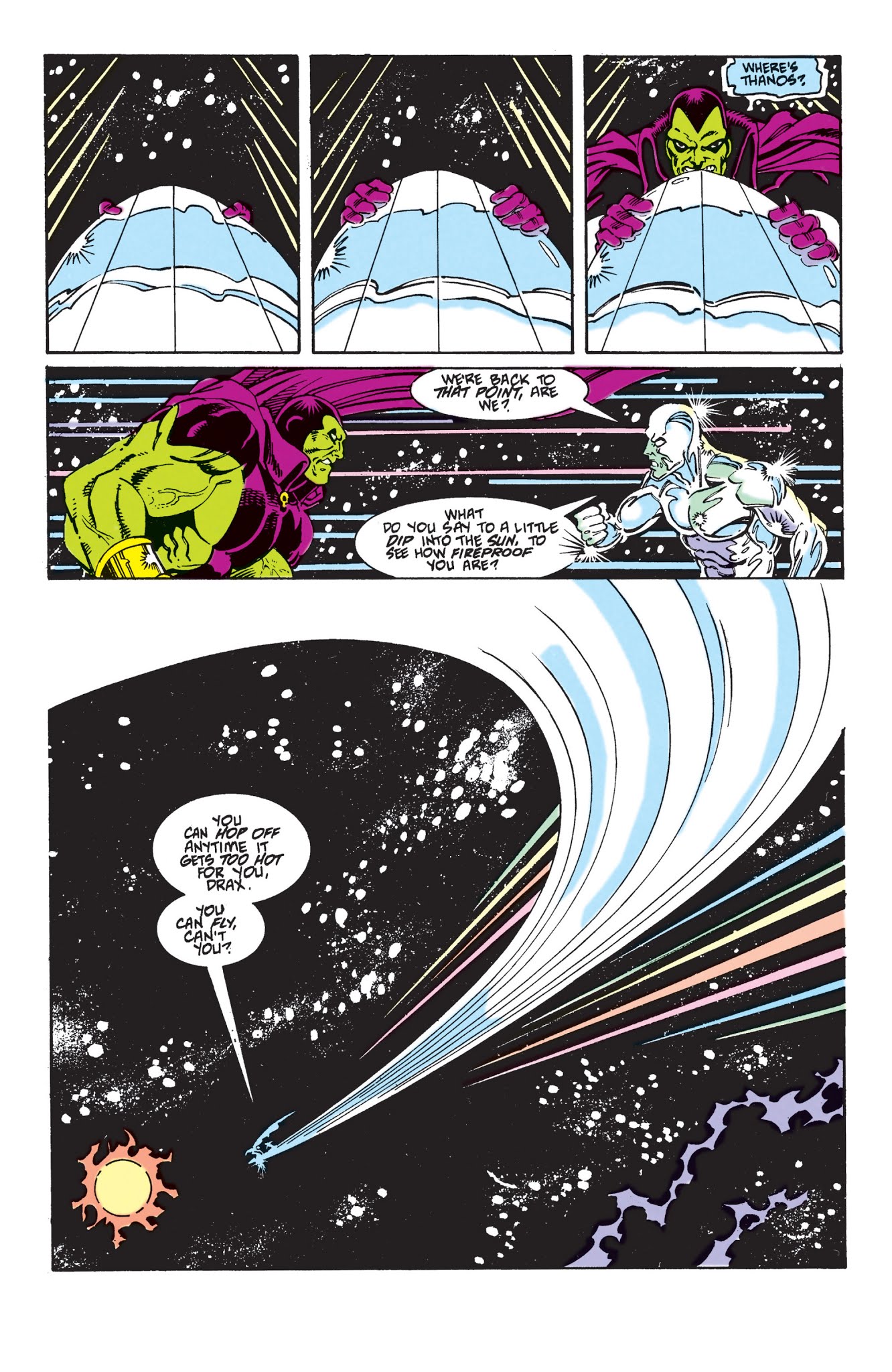 Read online Silver Surfer (1987) comic -  Issue # _TPB Silver Surfer - Rebirth of Thanos (Part 1) - 89