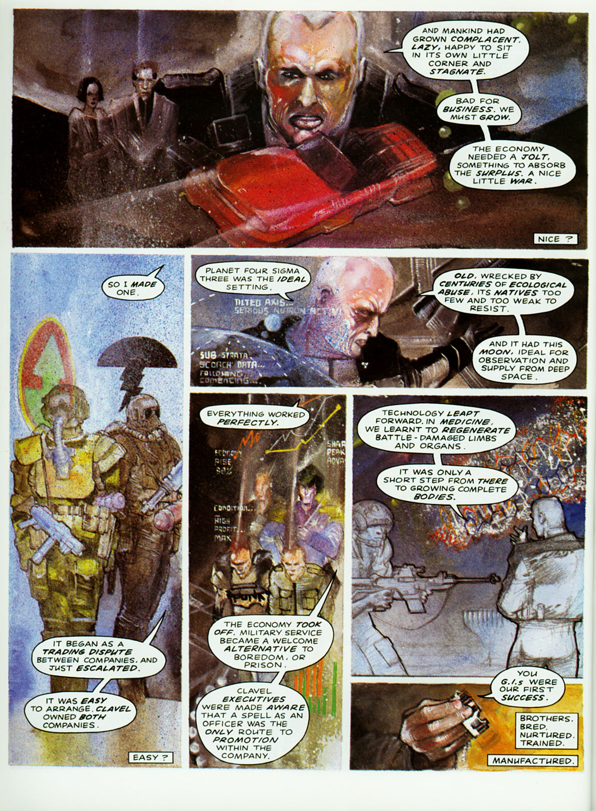 Read online Rogue Trooper: The War Machine comic -  Issue # TPB - 63