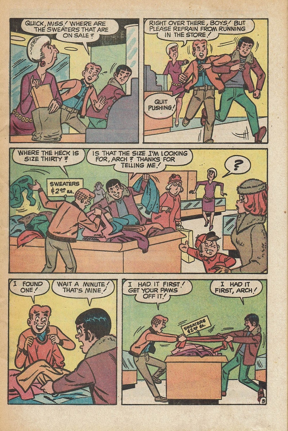 Read online Pep Comics comic -  Issue #249 - 5