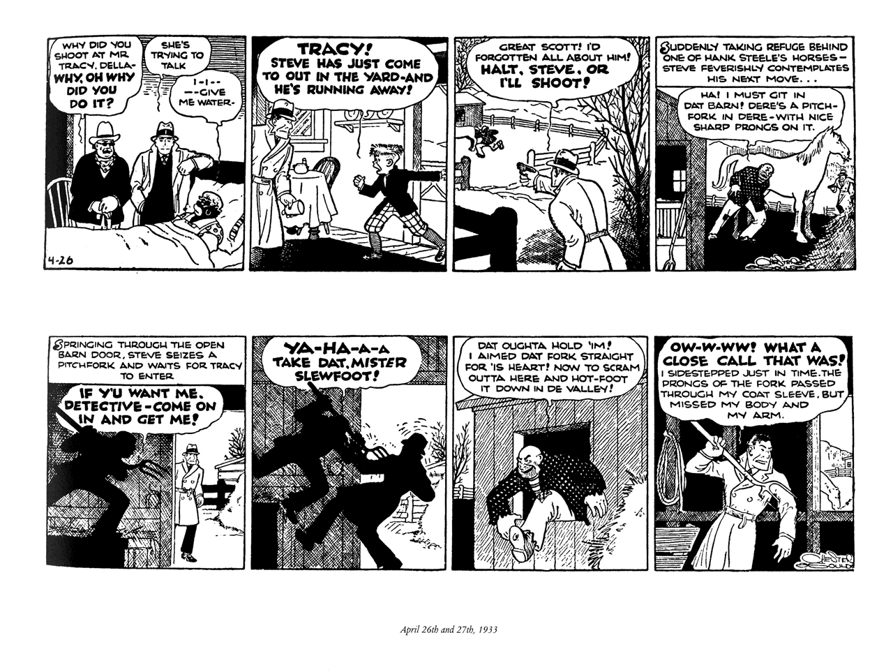 Read online The Complete Chester Gould's Dick Tracy comic -  Issue # TPB 1 (Part 2) - 128