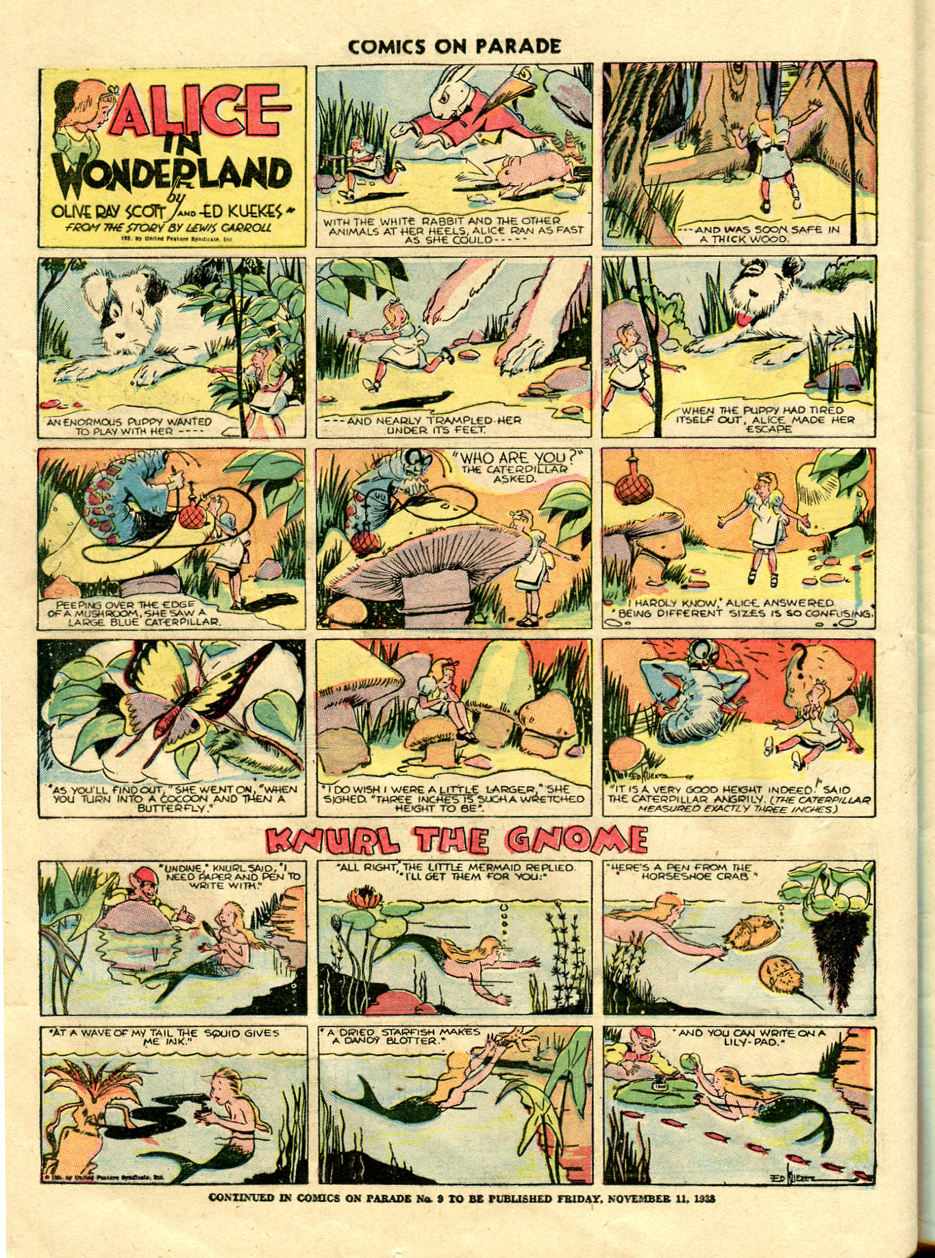 Read online Comics on Parade comic -  Issue #8 - 42