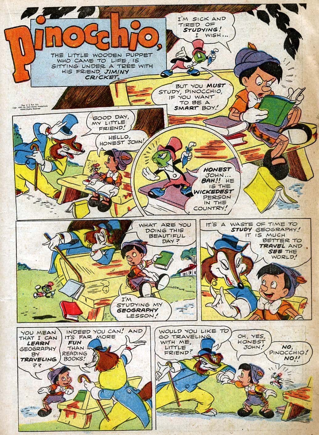 Read online Walt Disney's Comics and Stories comic -  Issue #64 - 21
