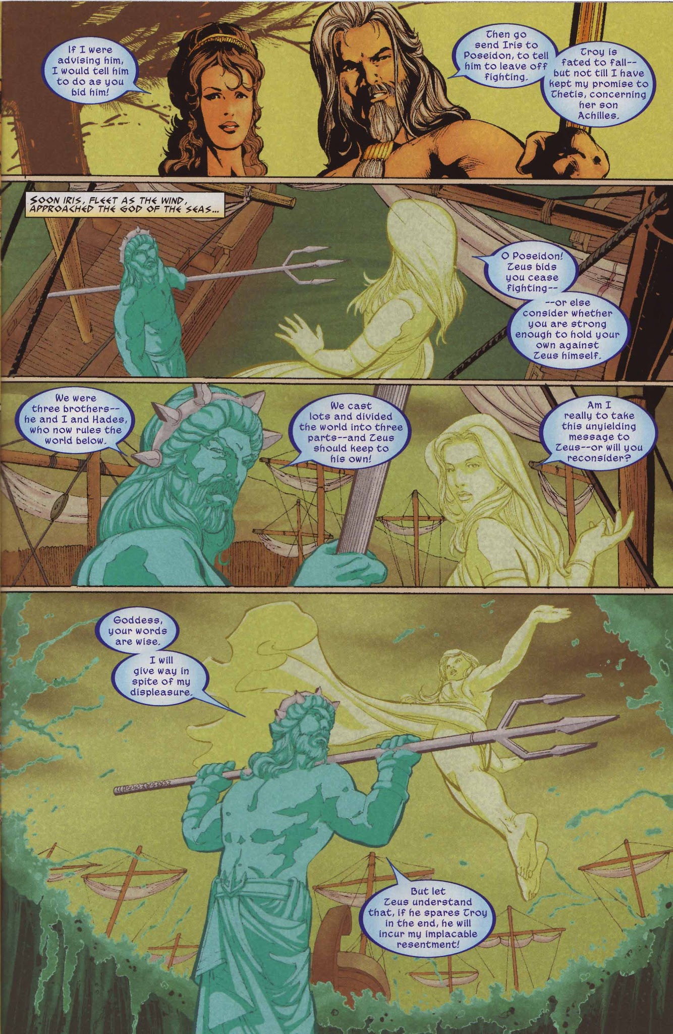 Read online The Iliad comic -  Issue #5 - 21