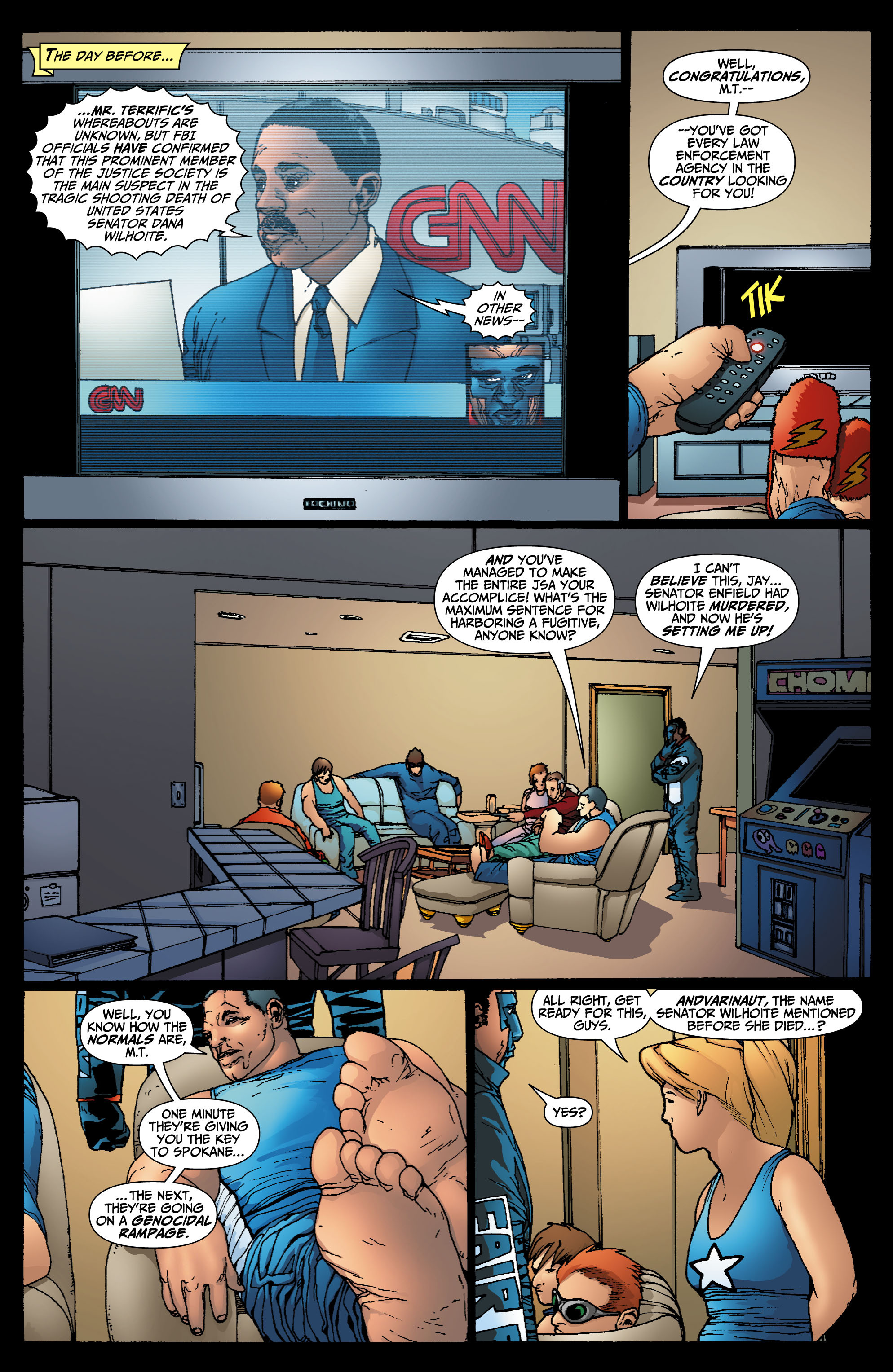 Read online JSA: Classified comic -  Issue #30 - 3