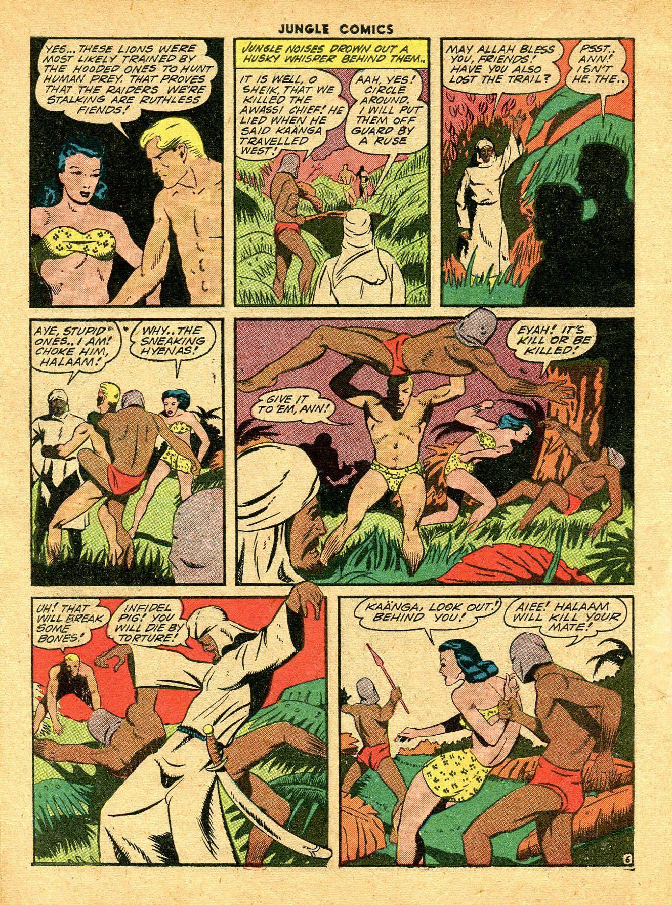 Read online Jungle Comics comic -  Issue #43 - 8