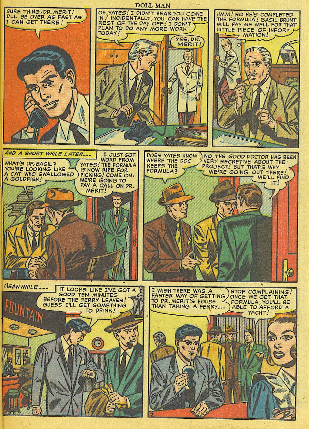 Read online Doll Man comic -  Issue #34 - 34