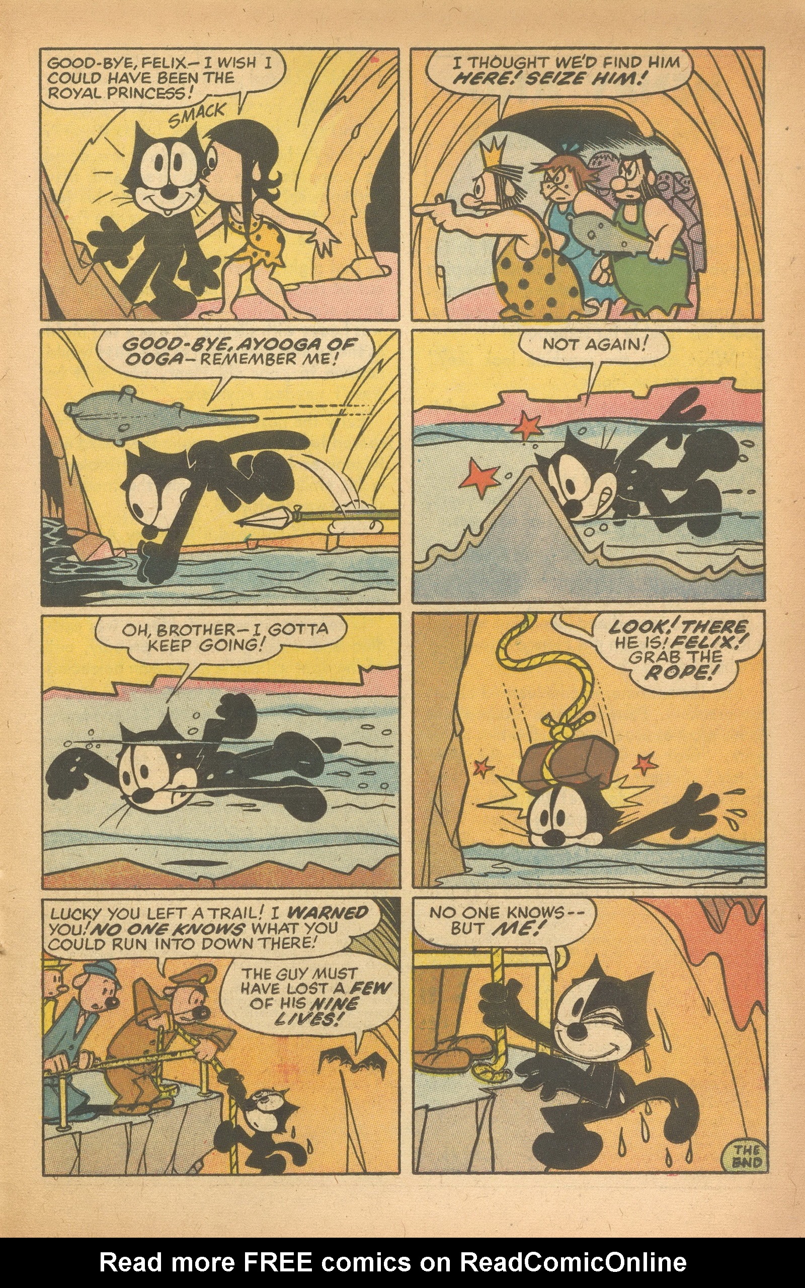 Read online Felix the Cat (1955) comic -  Issue #81 - 24