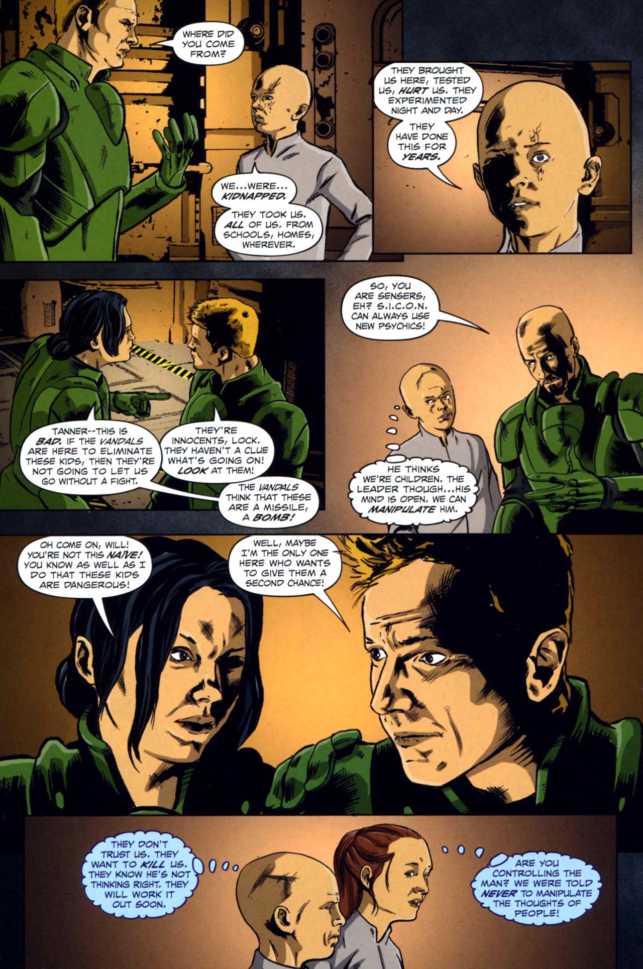 Read online Starship Troopers (2007) comic -  Issue #10 - 12