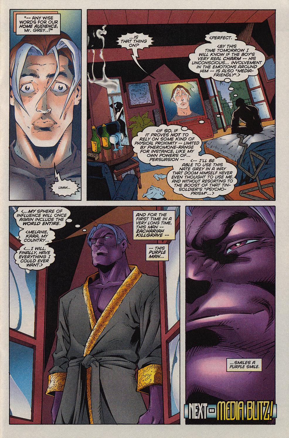Read online X-Man comic -  Issue #34 - 22