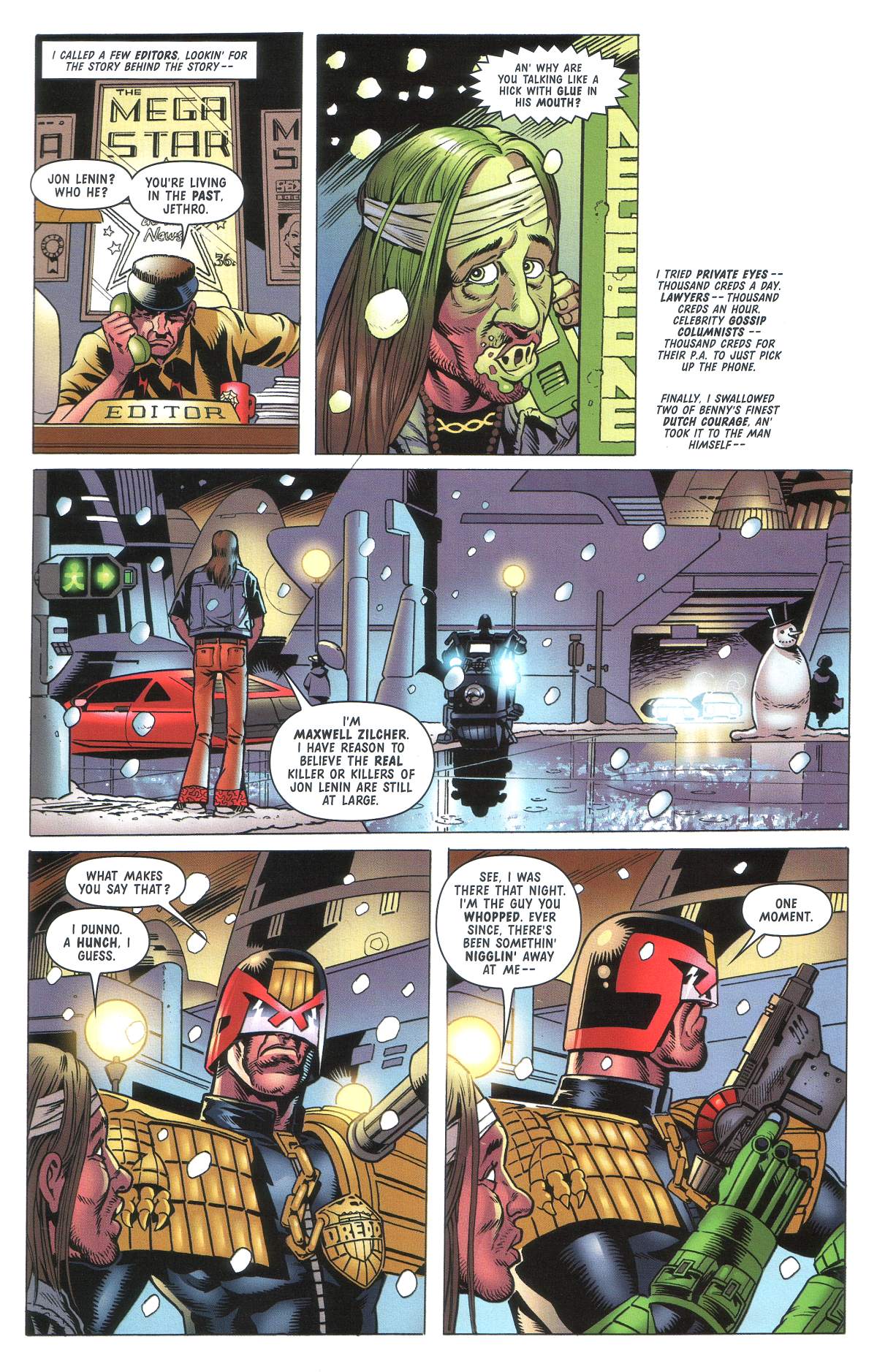 Read online Judge Dredd Megazine (vol. 4) comic -  Issue #6 - 7