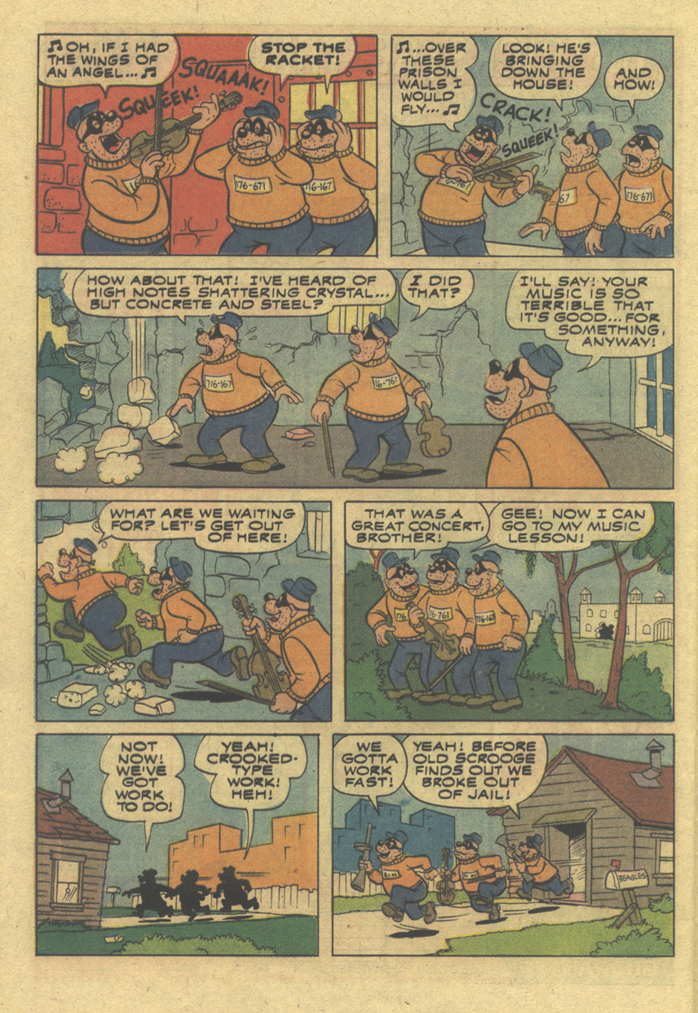 Read online Walt Disney THE BEAGLE BOYS comic -  Issue #21 - 24