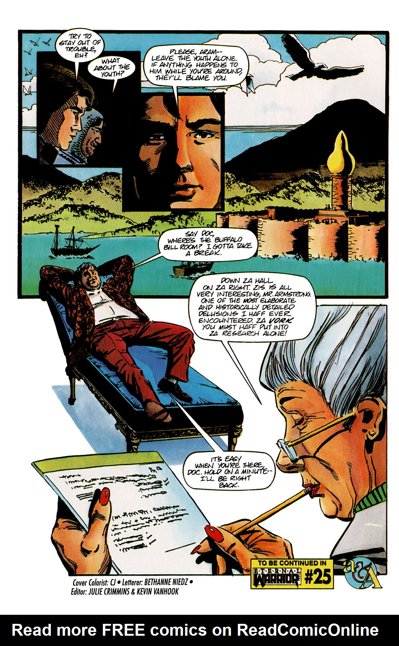 Read online Archer & Armstrong comic -  Issue #25 - 21