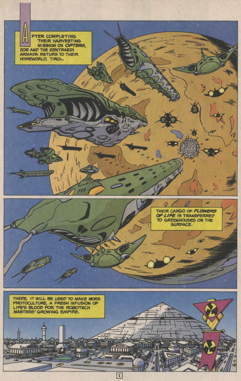 Read online Robotech Genesis: The Legend of Zor comic -  Issue #6 - 3