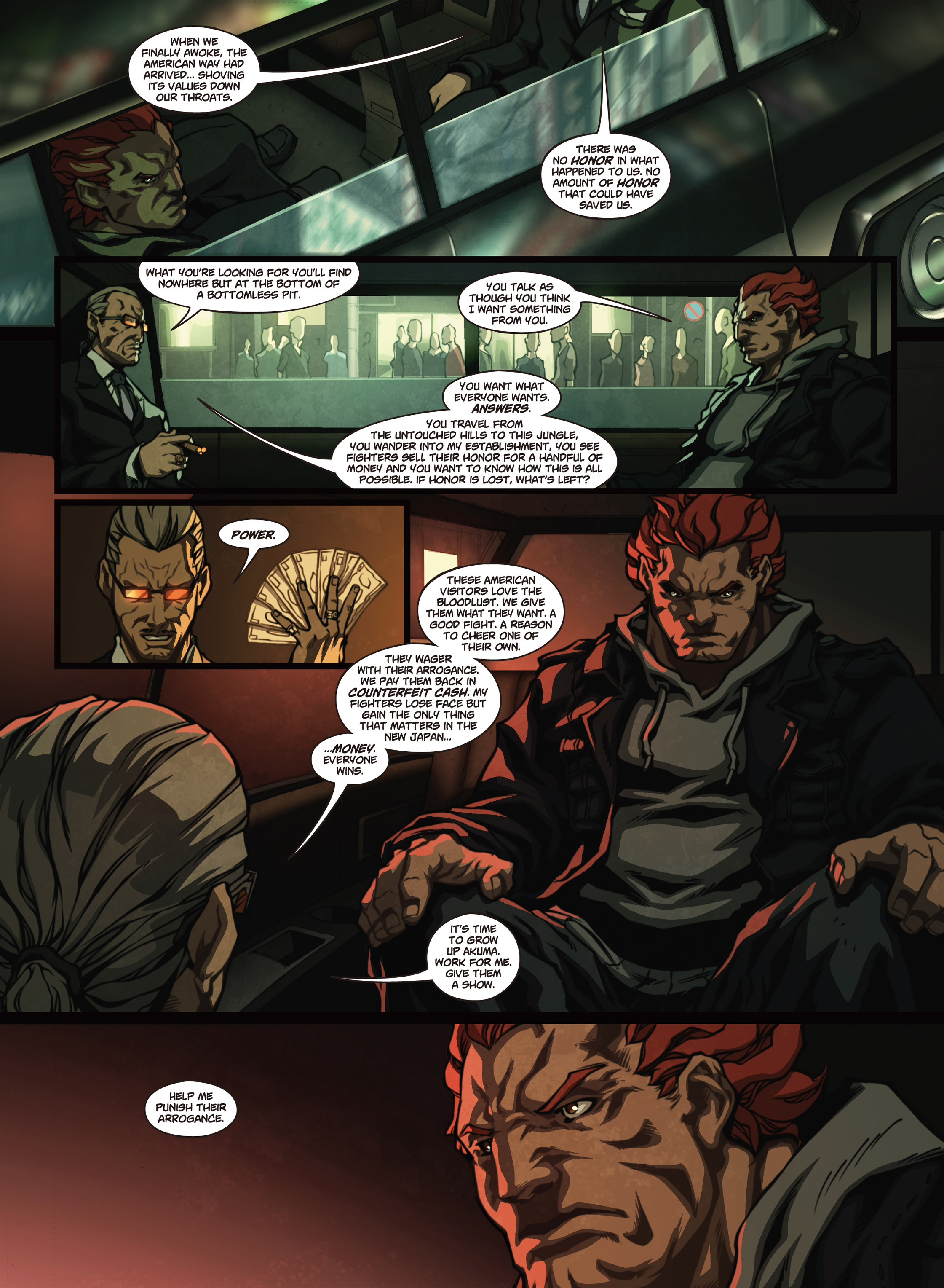 Read online Street Fighter Origins: Akuma comic -  Issue # Full - 48