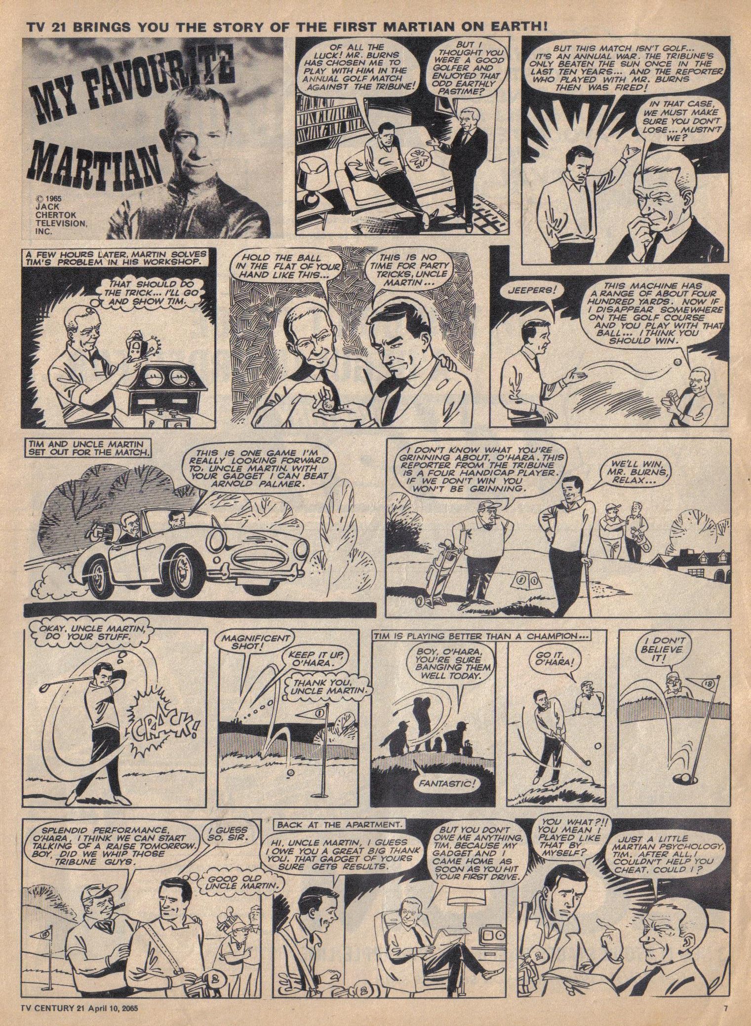 Read online TV Century 21 (TV 21) comic -  Issue #12 - 7