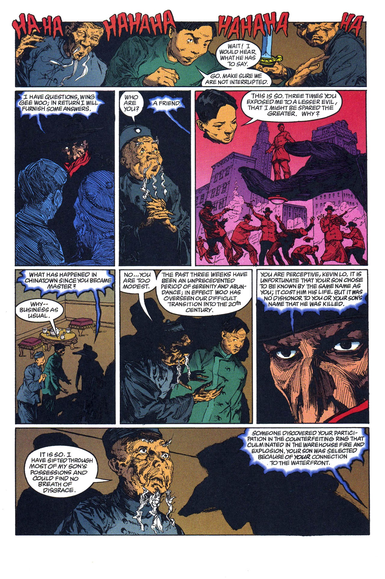 Read online The Shadow: Hell's Heat Wave comic -  Issue #3 - 12