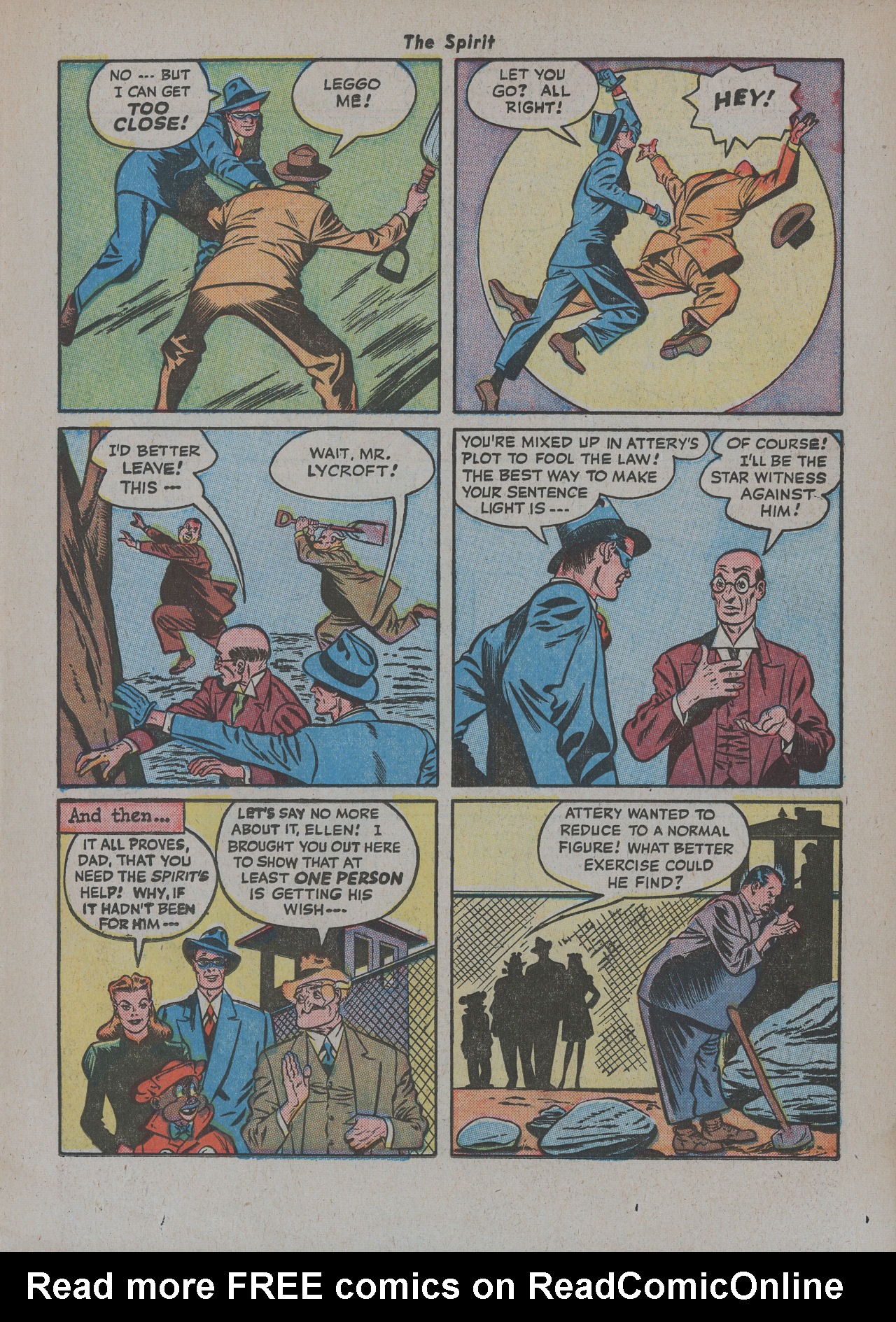 Read online The Spirit (1944) comic -  Issue #12 - 17