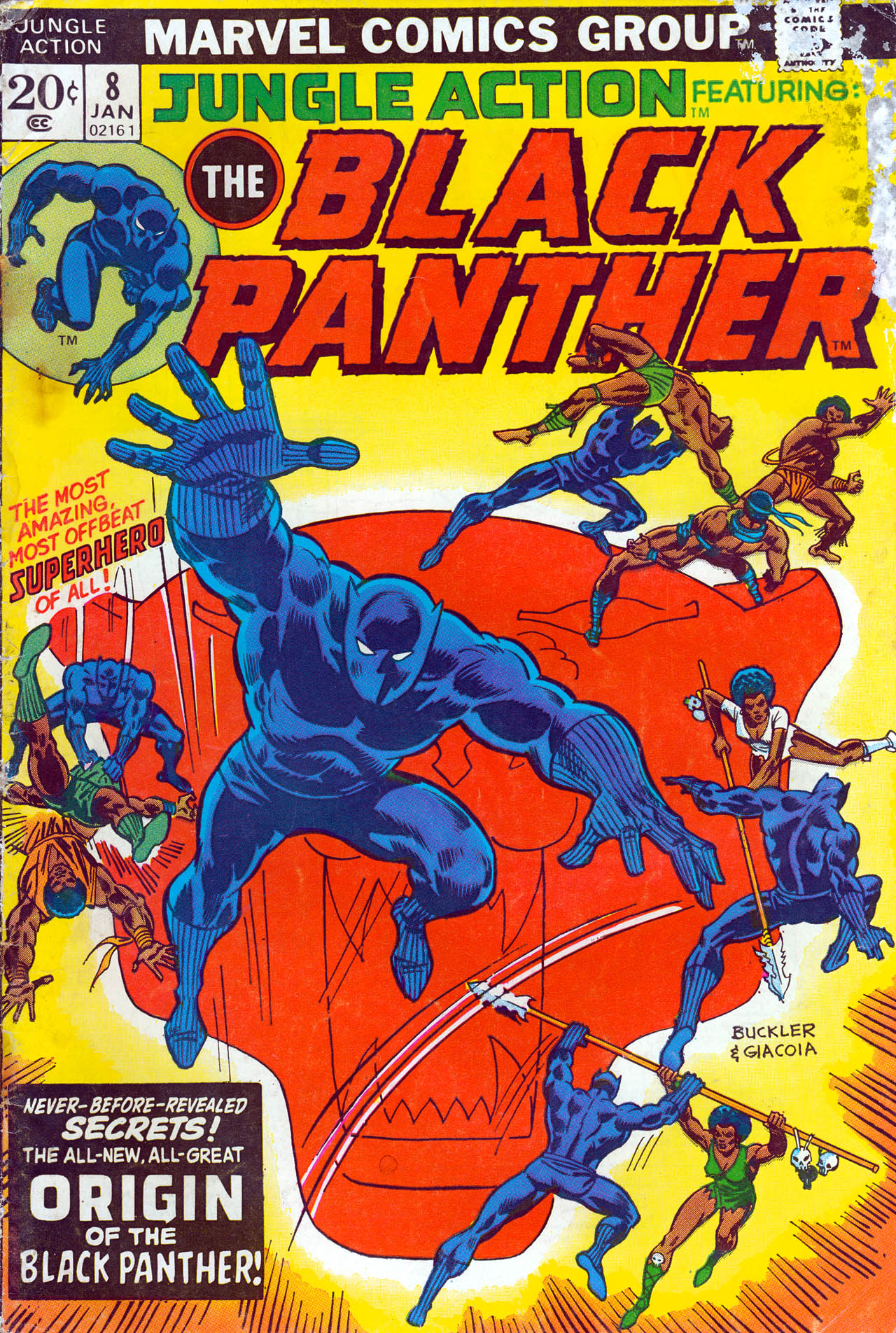 Read online Jungle Action (1972) comic -  Issue #8 - 1