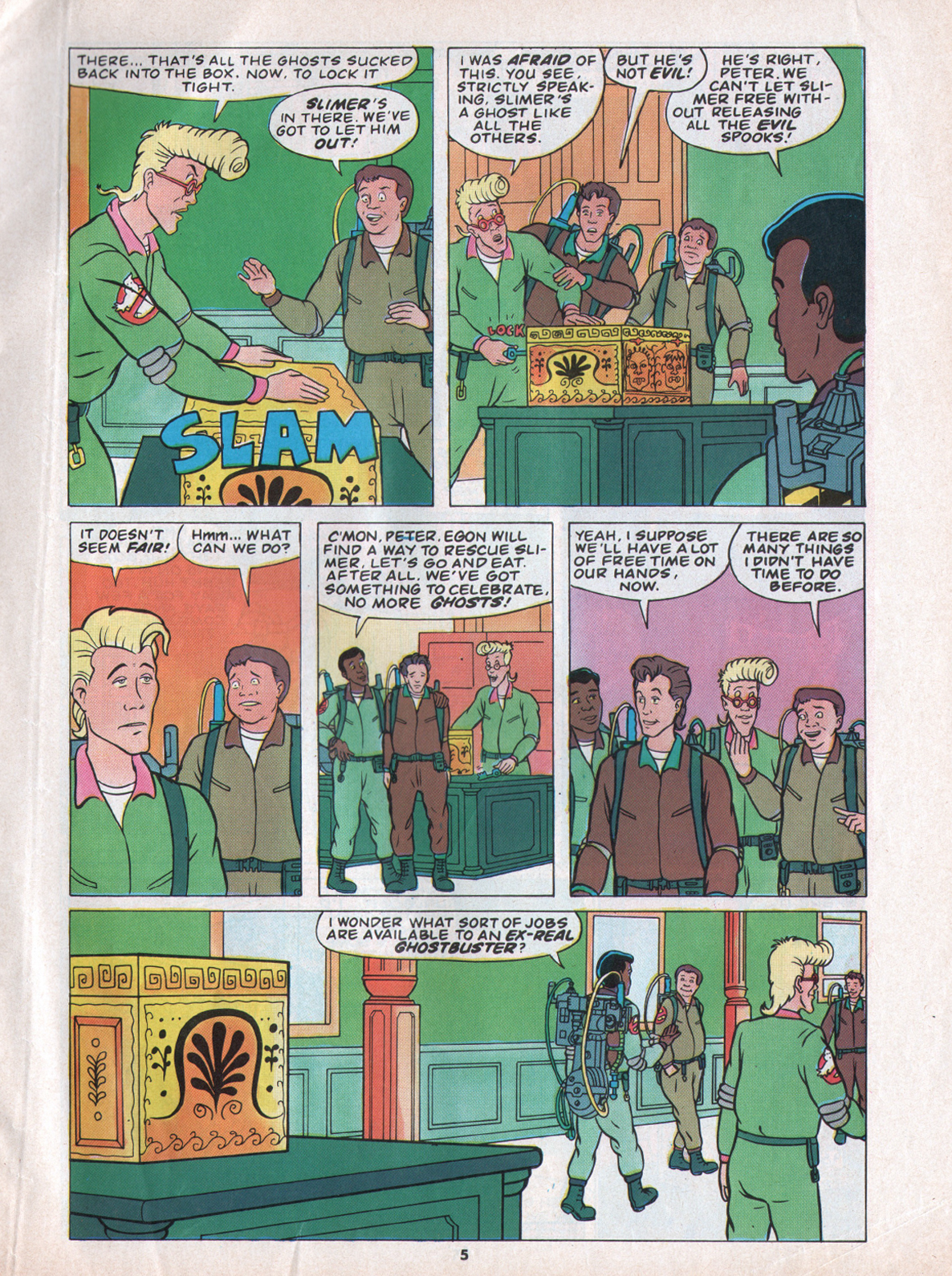 Read online The Real Ghostbusters comic -  Issue #78 - 5