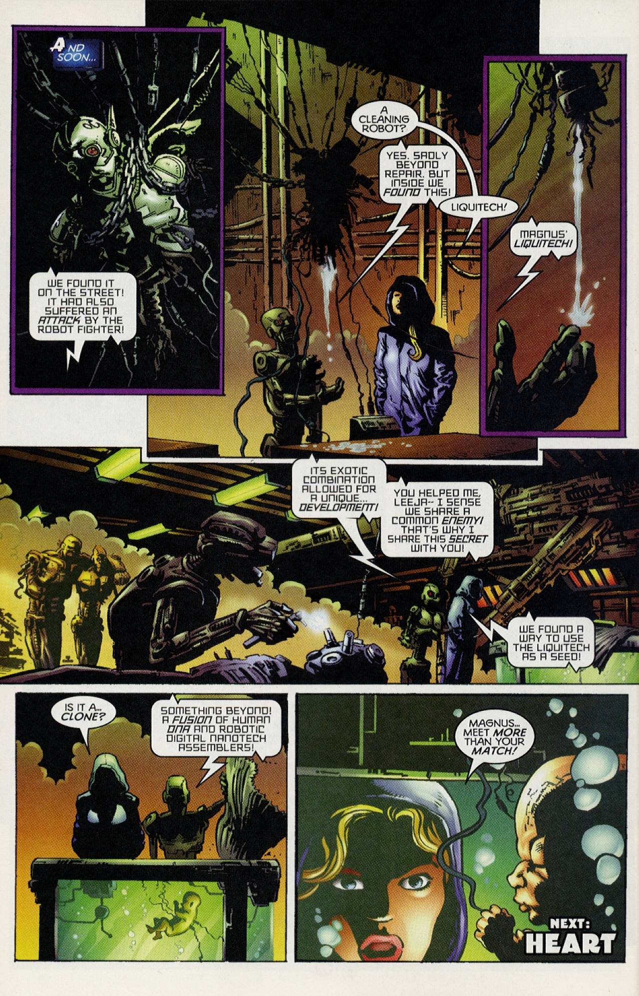 Read online Magnus Robot Fighter (1997) comic -  Issue #15 - 22