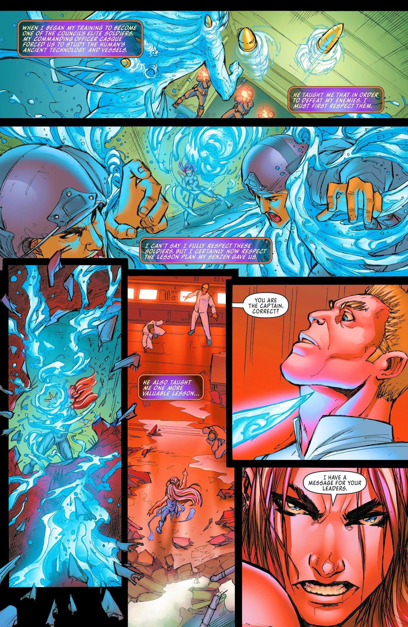 Read online Michael Turner's Fathom: Kiani (2015) comic -  Issue #1 - 21