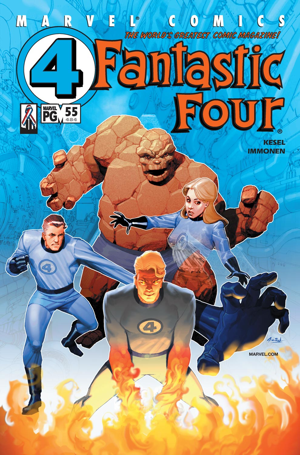 Read online Fantastic Four (1998) comic -  Issue #55 - 1