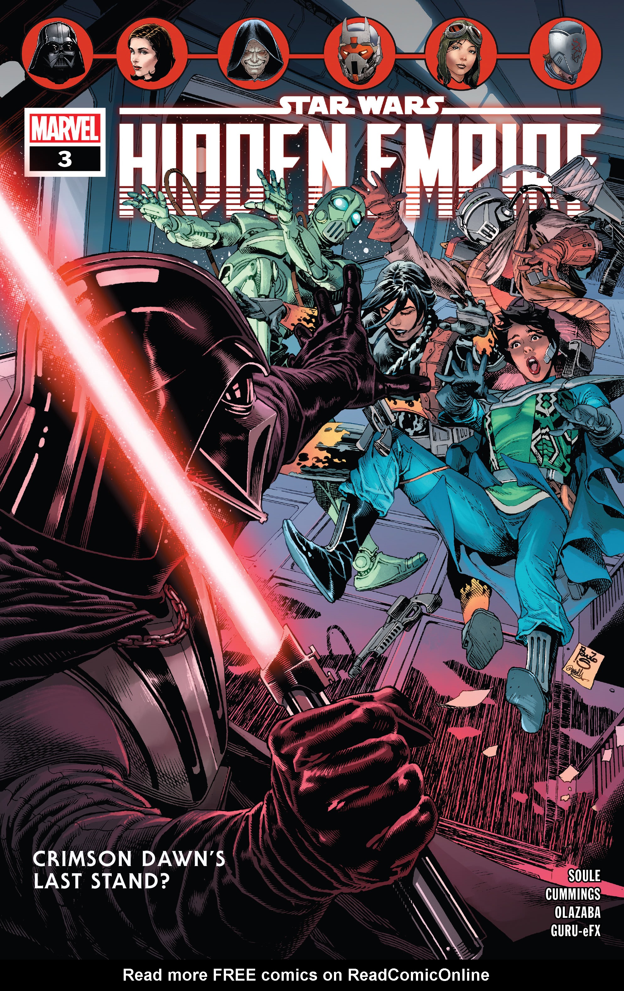 Read online Star Wars: Hidden Empire comic -  Issue #3 - 1