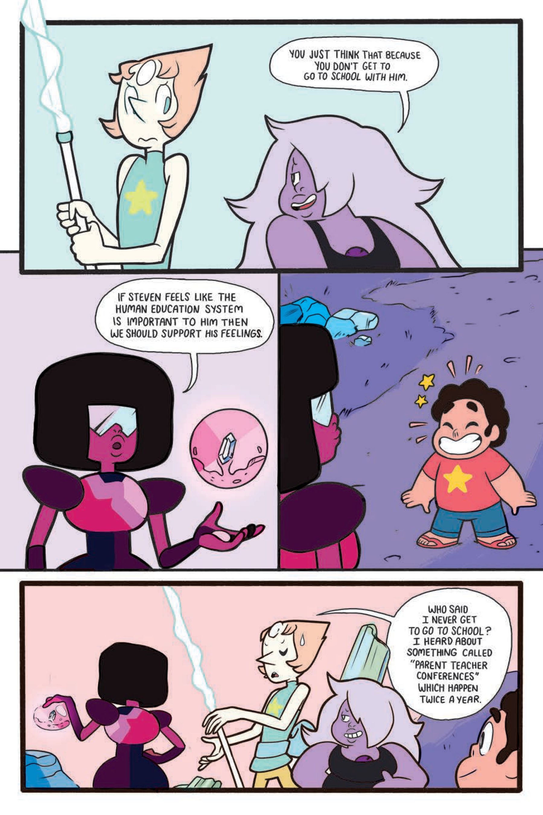 Read online Steven Universe: Too Cool For School comic -  Issue # TPB - 57