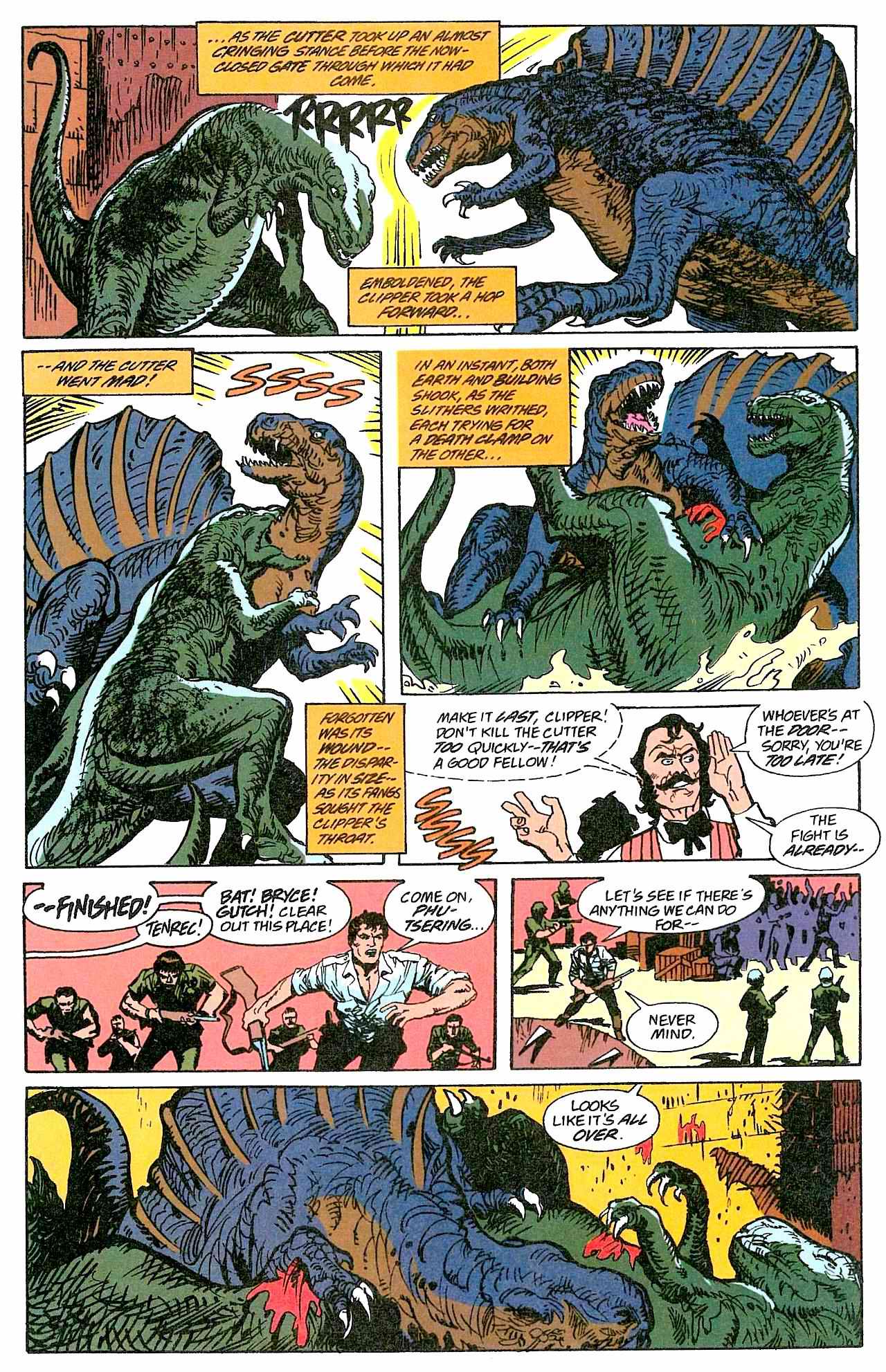 Read online Cadillacs and Dinosaurs comic -  Issue #3 - 27
