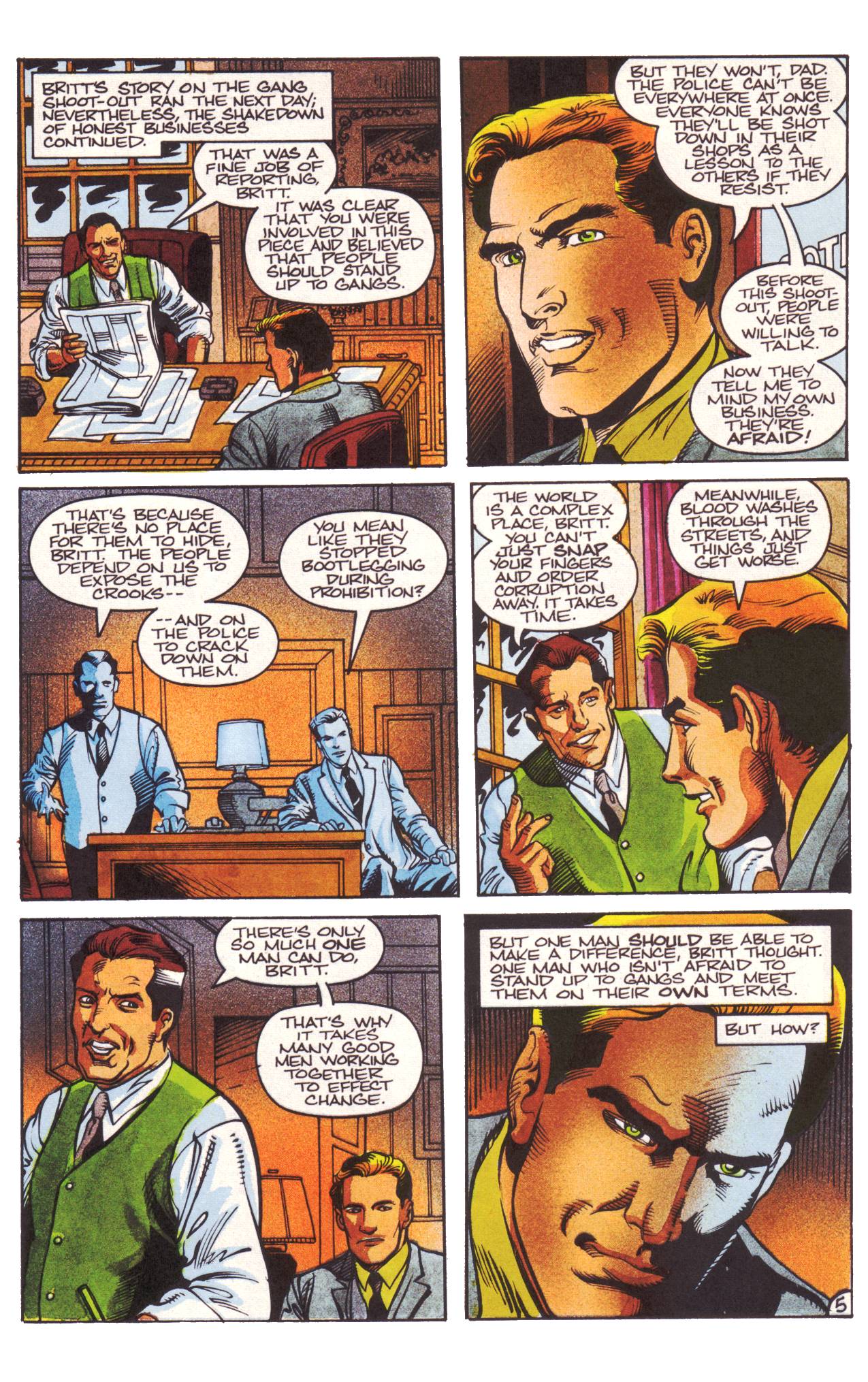 Read online Tales of the Green Hornet (1991) comic -  Issue #1 - 6