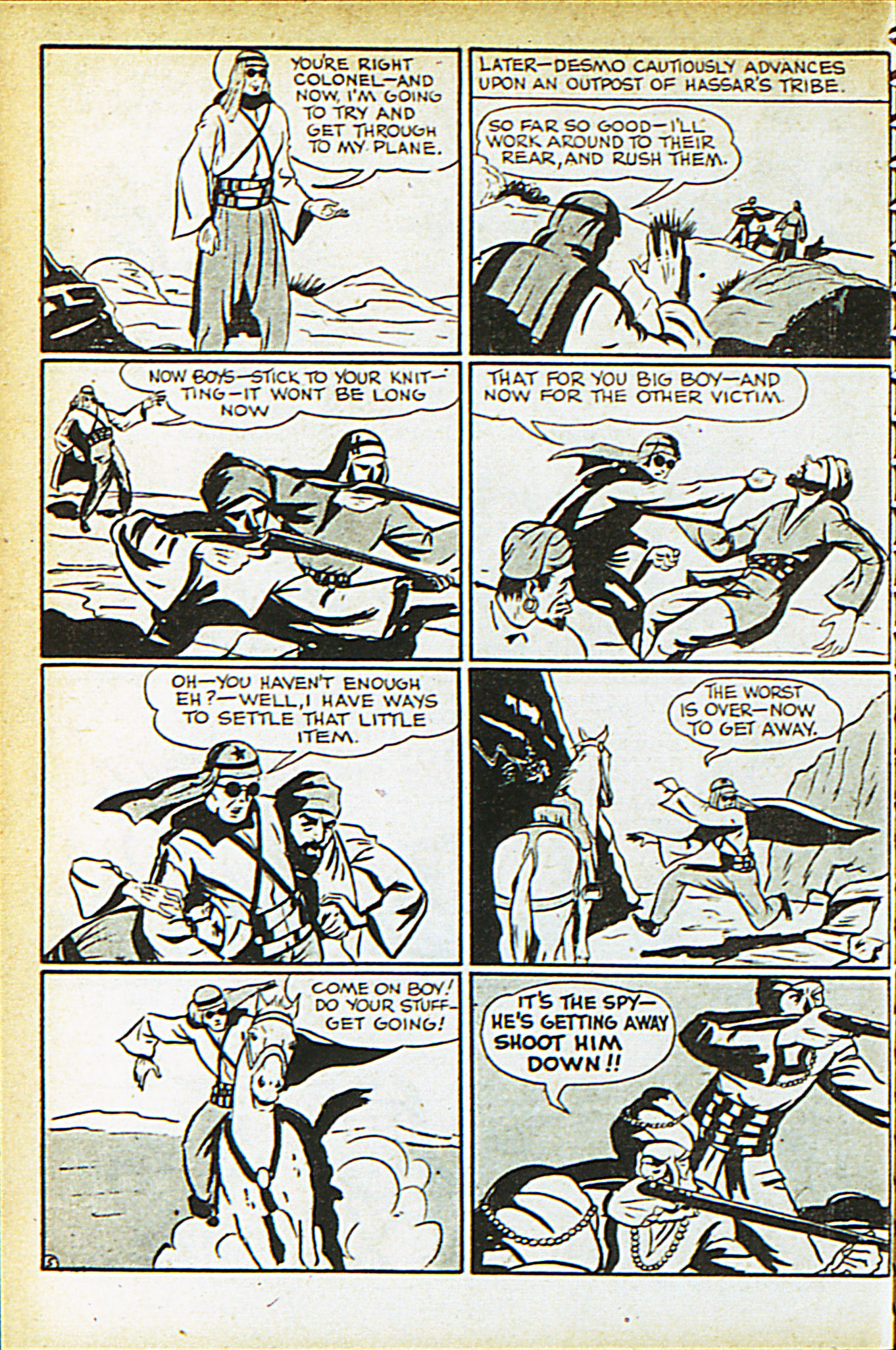Read online Adventure Comics (1938) comic -  Issue #31 - 33